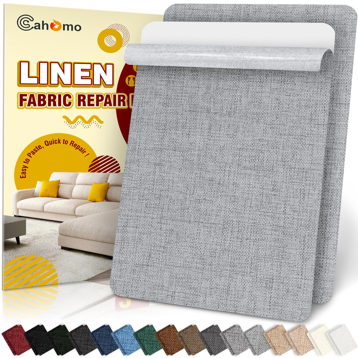 Linen Repair Tape 2Pcs 8x12 inch