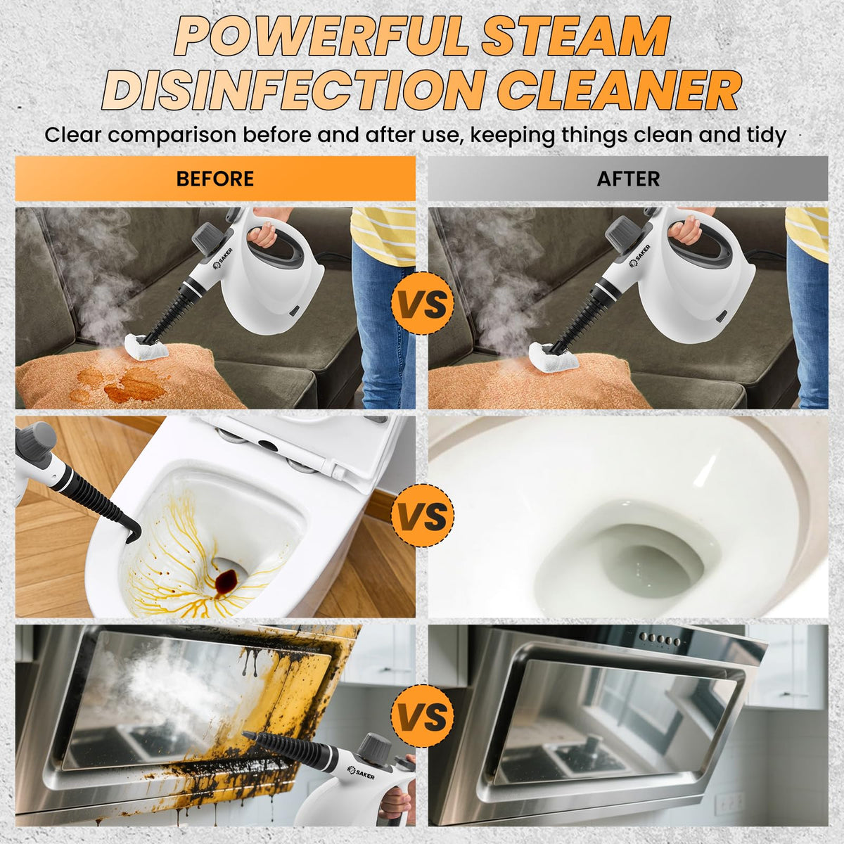 Handheld Steam Cleaner New