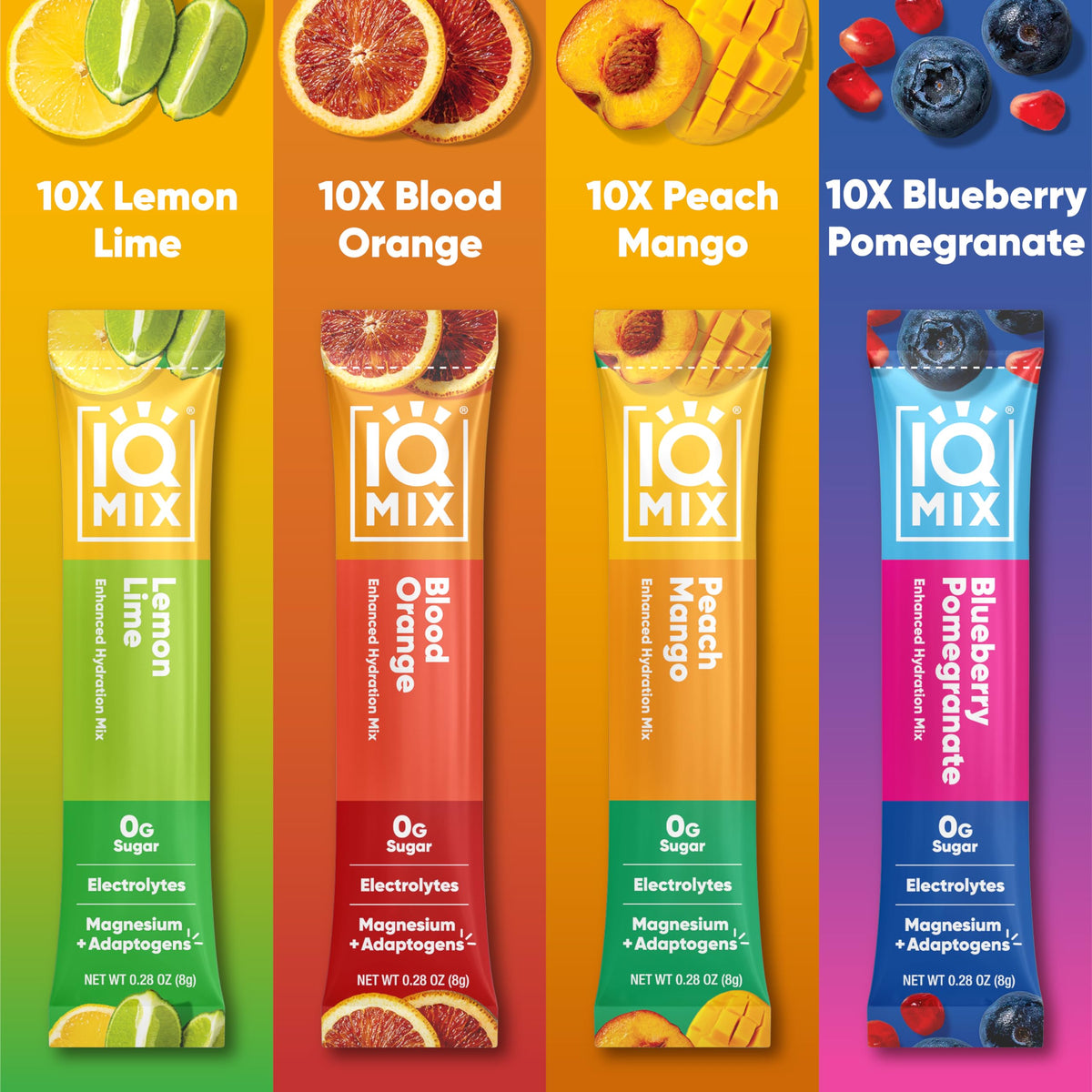 IQMIX Hydration Electrolytes Powder Packets (40 Count)