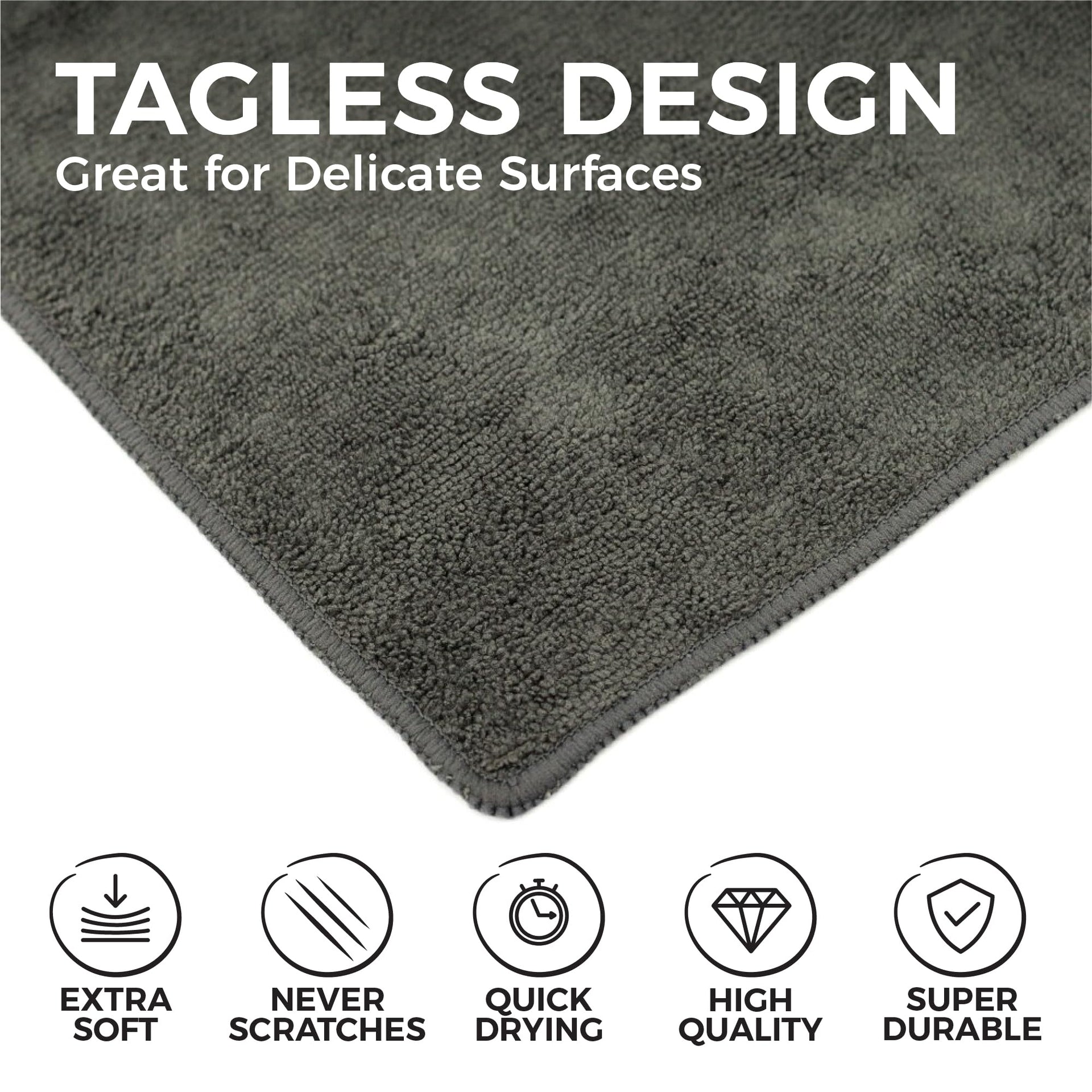 All Purpose Microfiber Terry Cleaning Towels (20 Count)