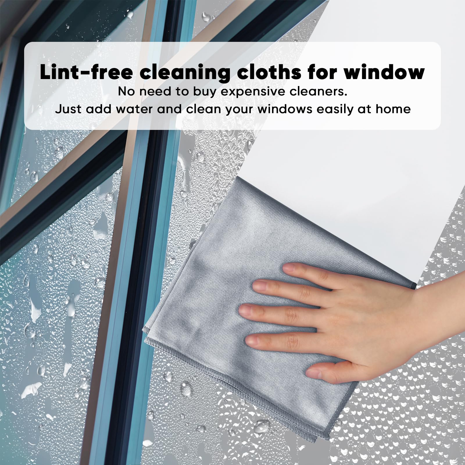 Glass Cleaning Cloths 12PK (12 Count)
