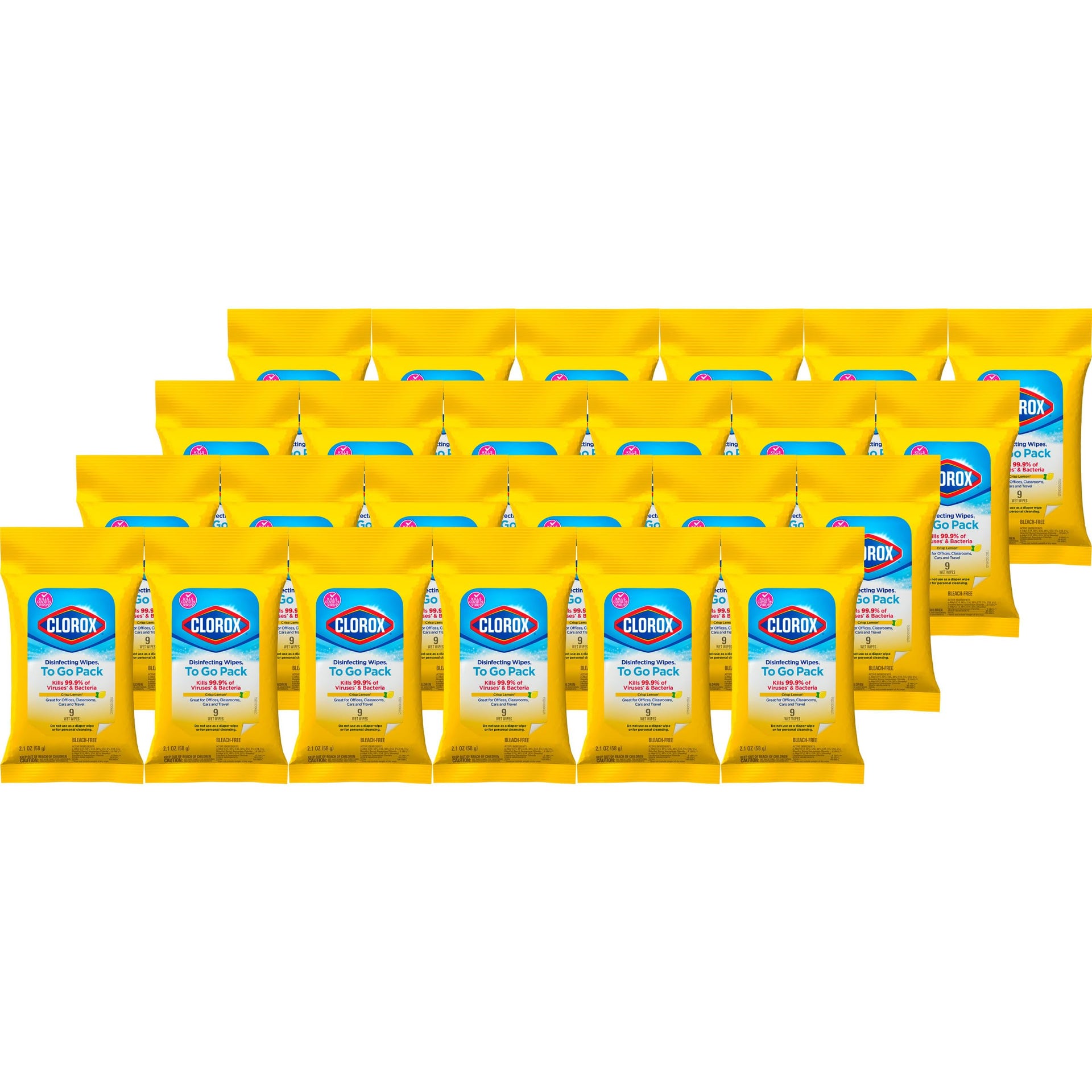 Disinfecting Wipes On The Go Travel Wipes (216 Count)