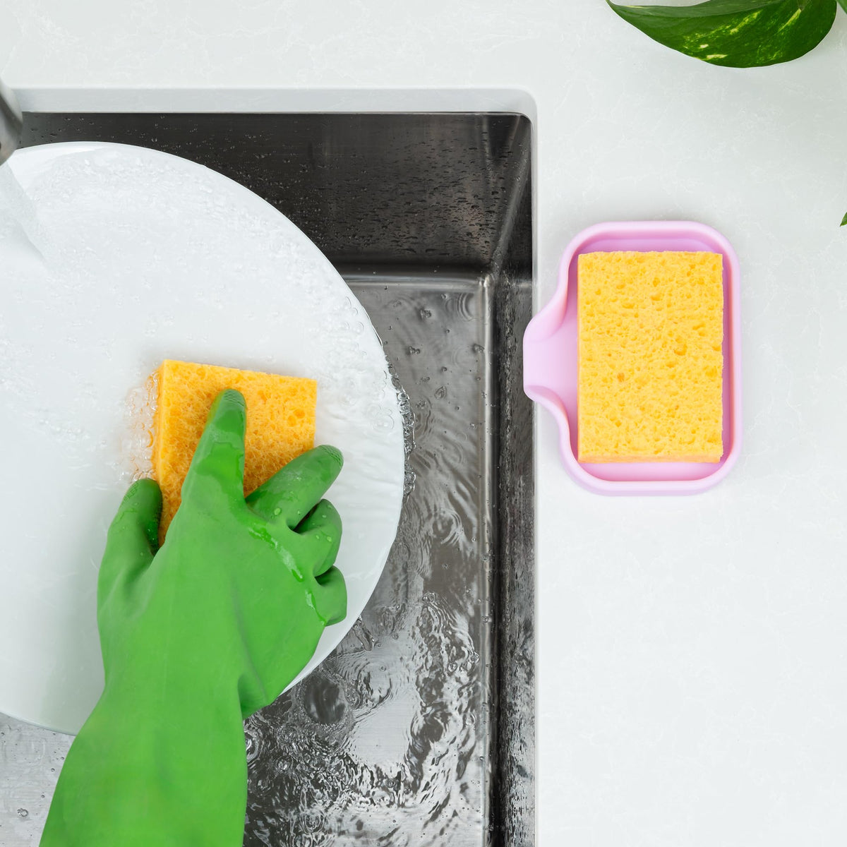 Small Silicone Sponge Holder