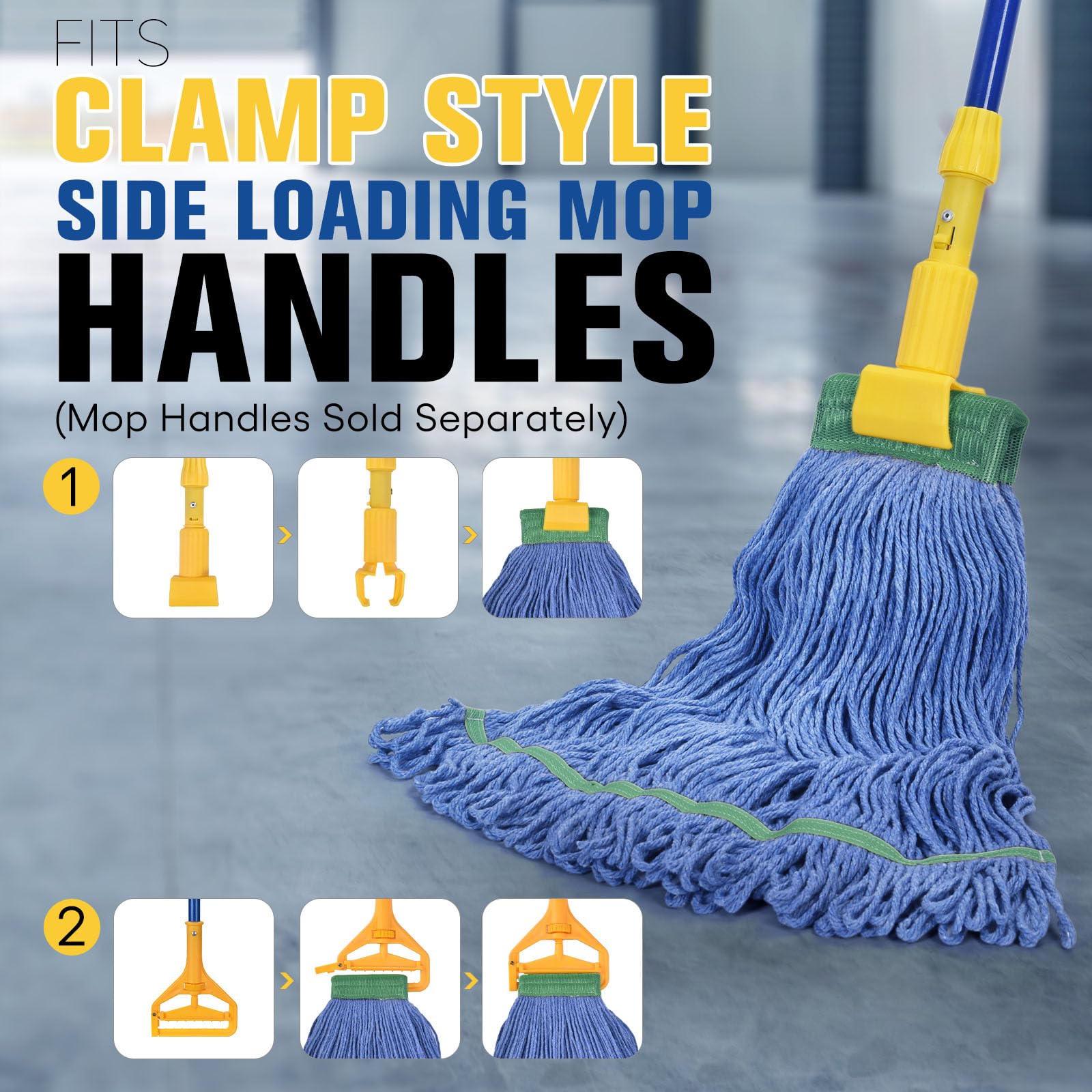 Matthew Cleaning Commercial Mop Head Replacement