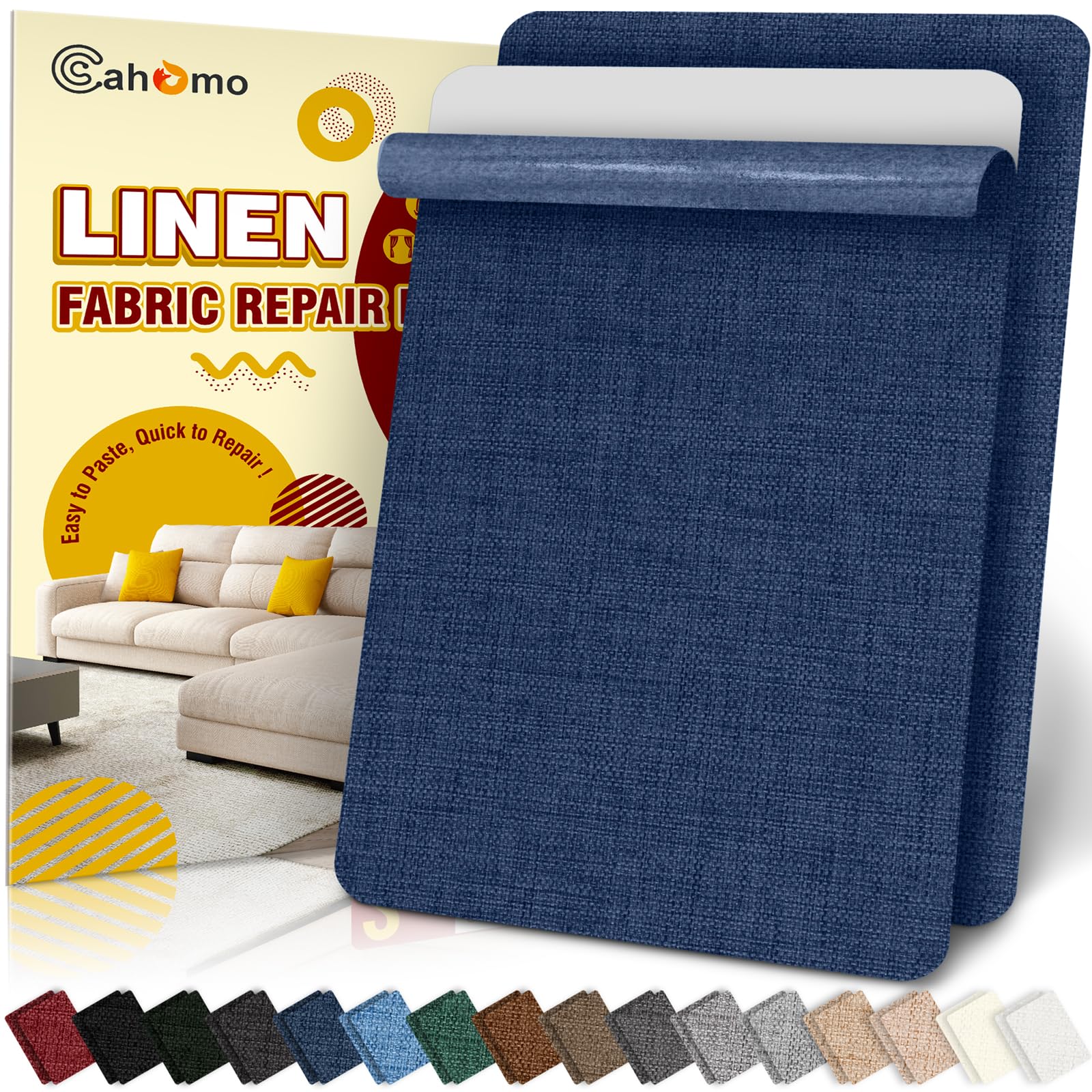 Linen Repair Tape 2Pcs 8x12 inch