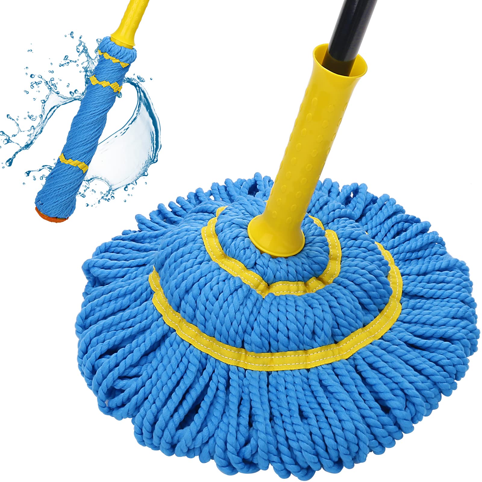 Self Wringing Twist Mops for Floor Cleaning