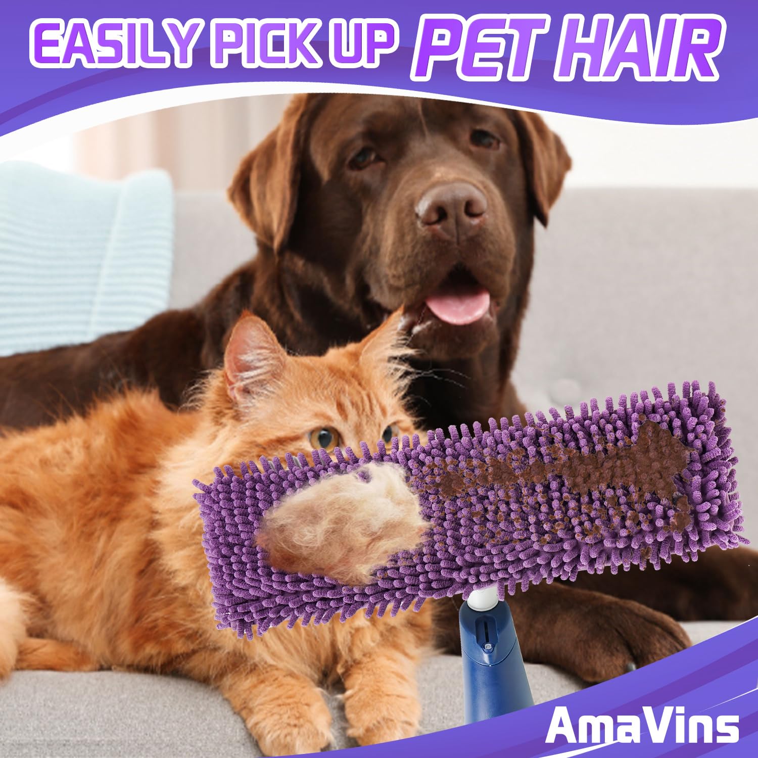 2 Pack Pet System Microfiber Sweeping Pad (2 Count)