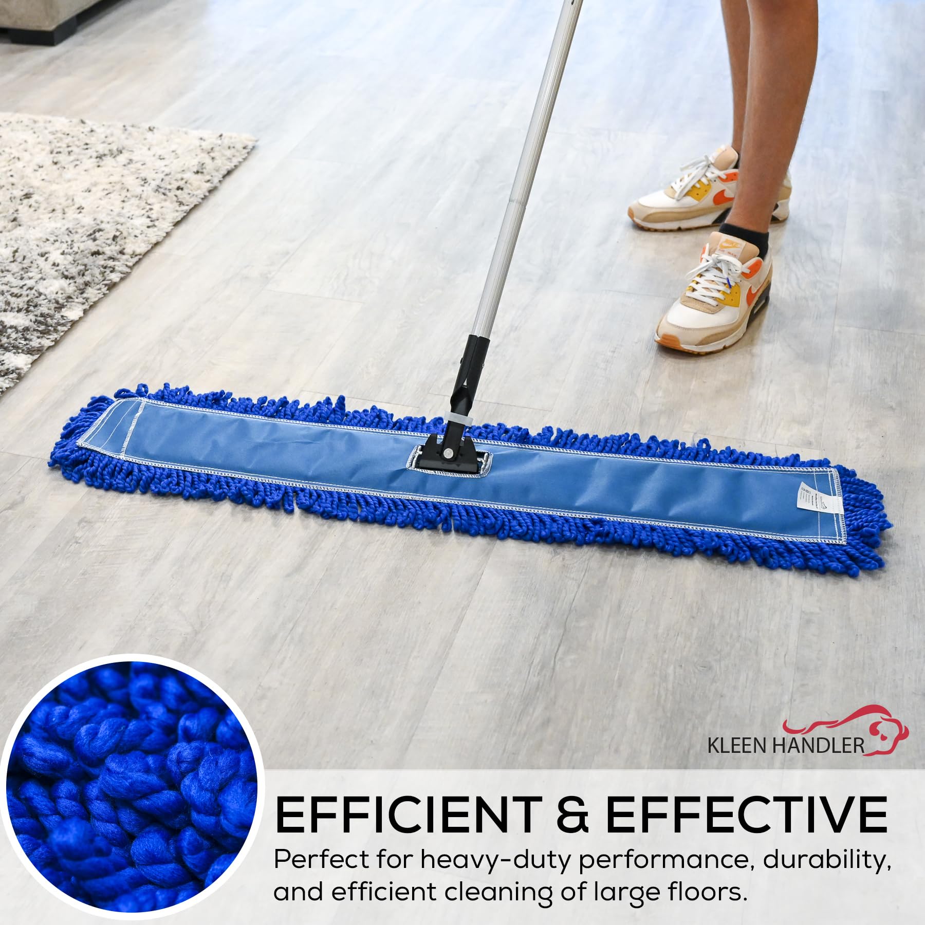 36" Microfiber Dust Mop Head Replacement (6 Count) - ModHome Supplies