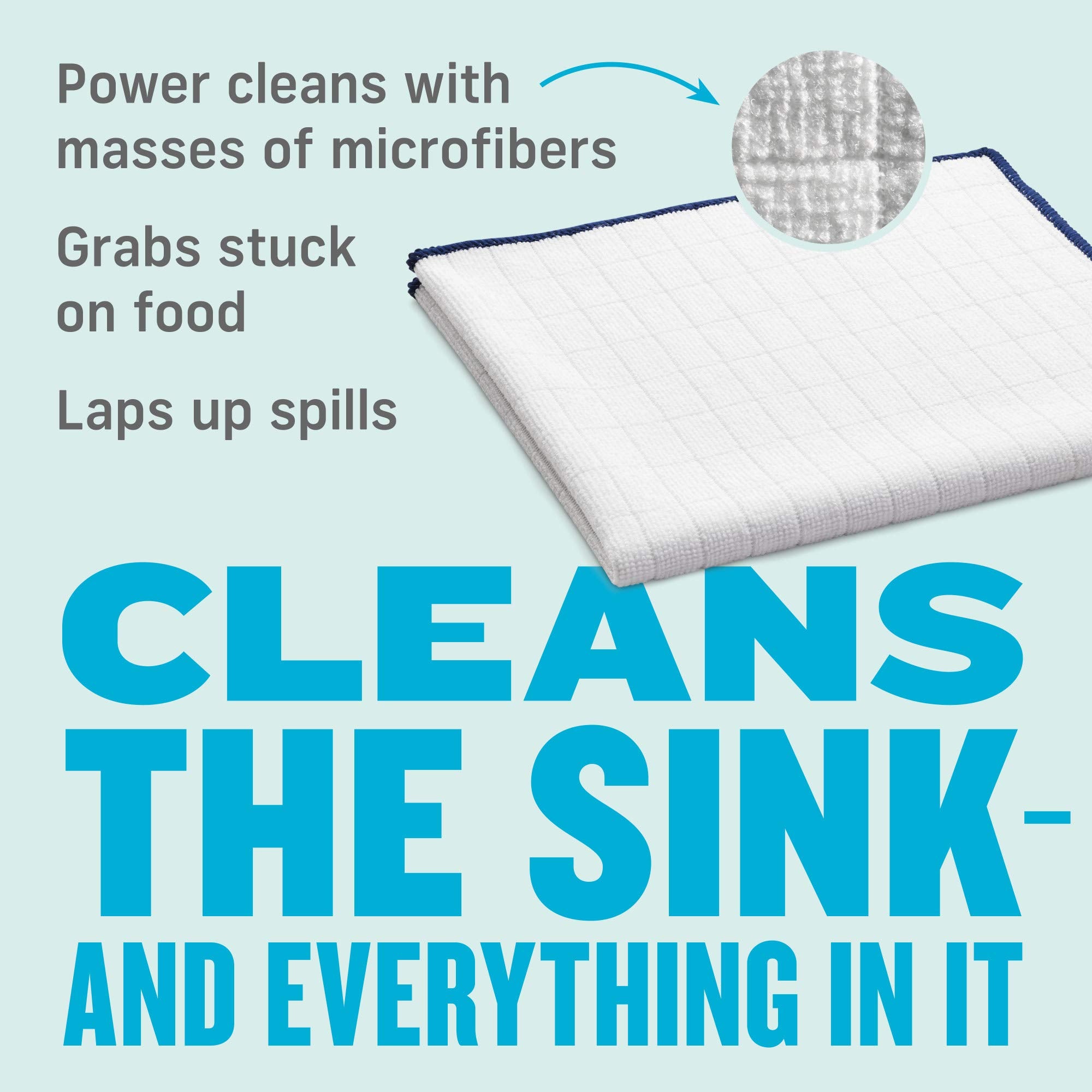 Reusable Paper Towel Replacement Cloths (4 Count)