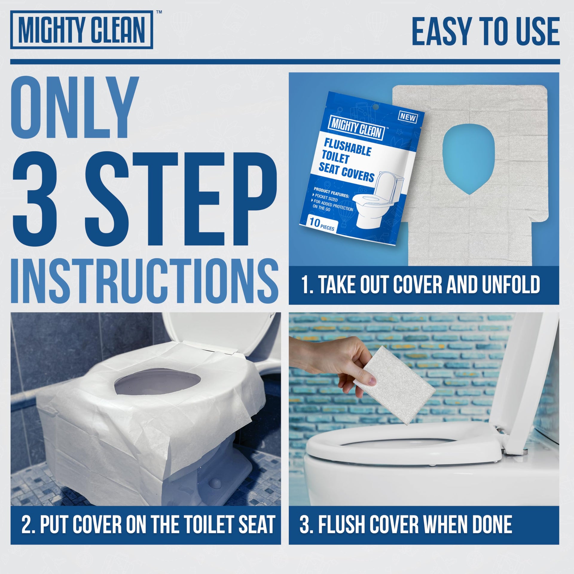 Toilet Seat Covers Flushable
