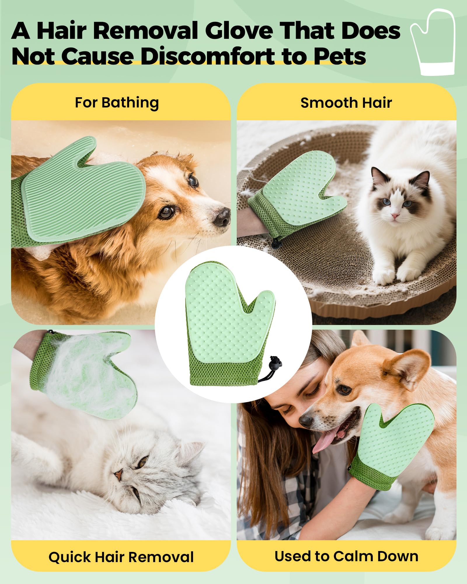 Carpet Rake for Pet Hair Removal Tool
