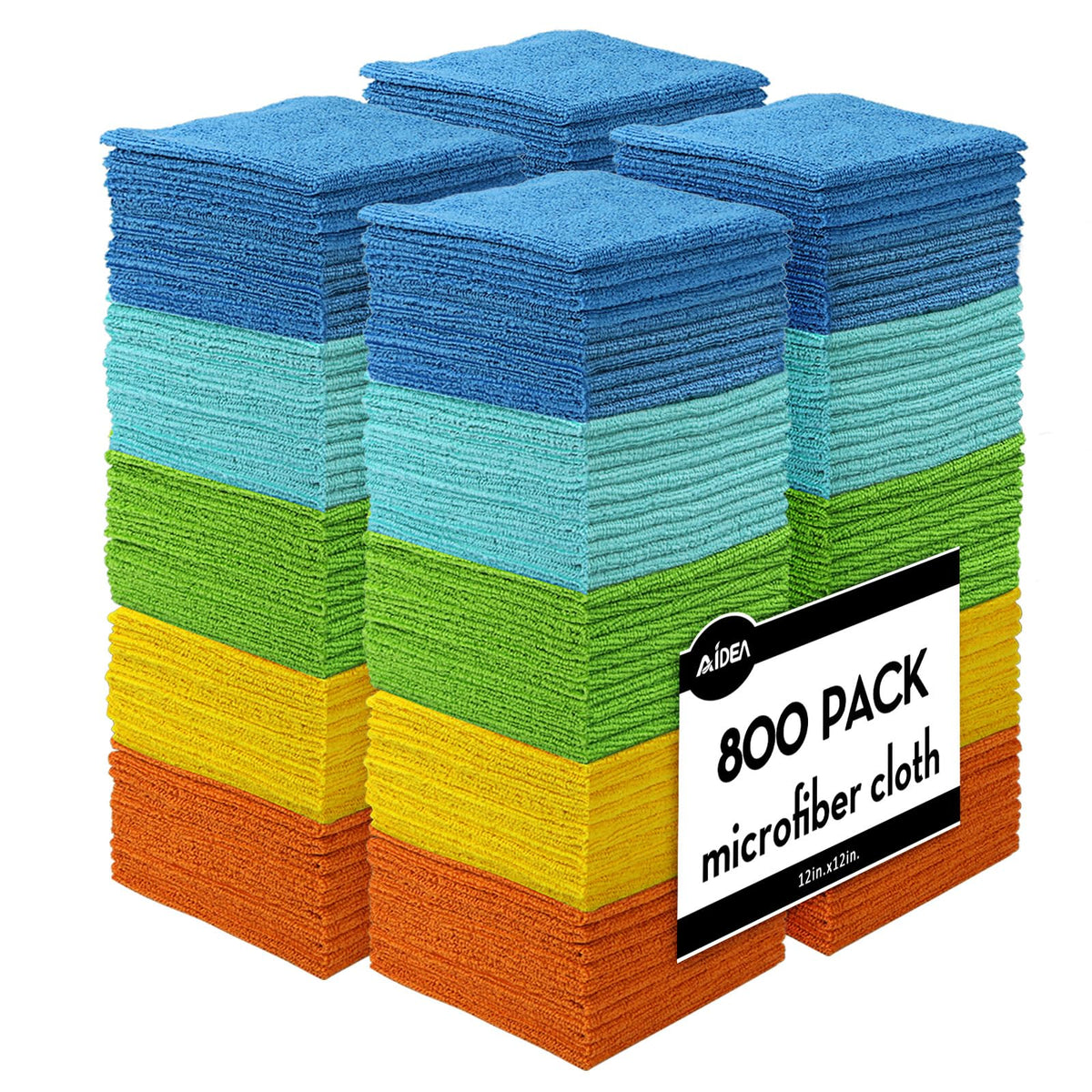 Microfiber Cleaning Cloth (800 Count)