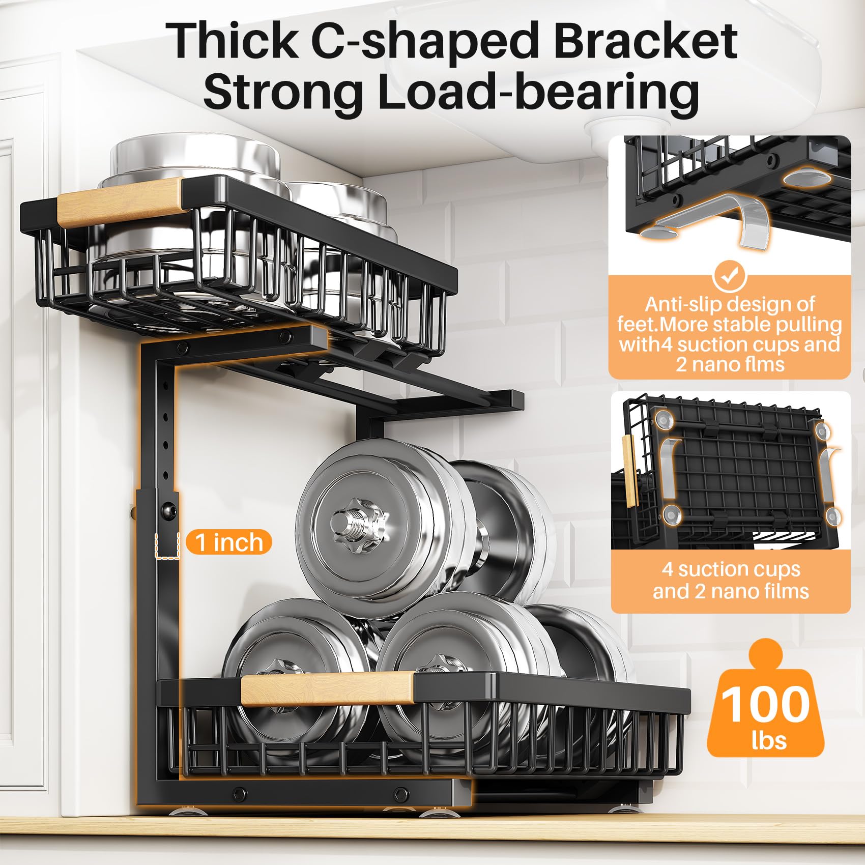 Under Sink Organizer (2 Count)