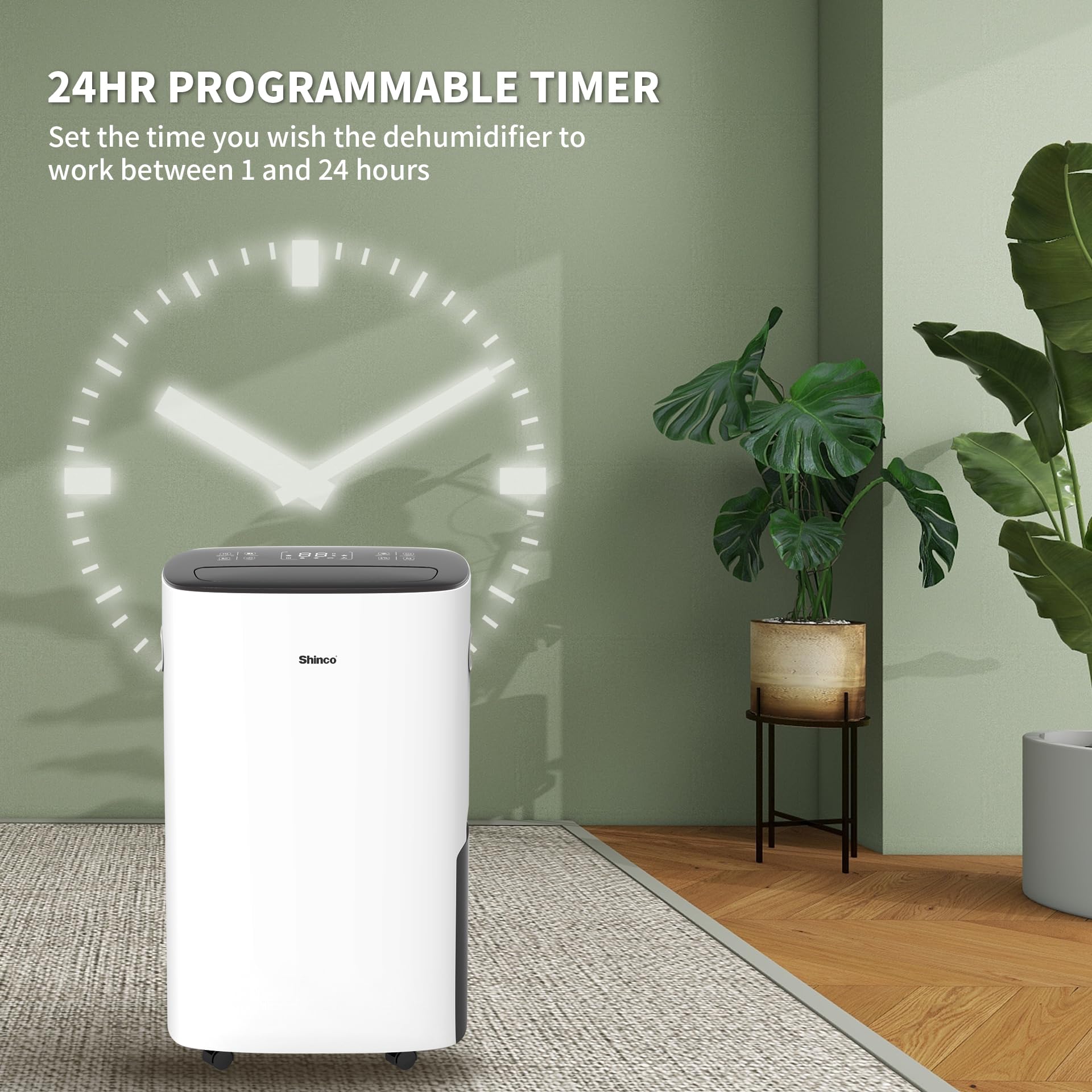 86 Pints Dehumidifier for Home and Basements
