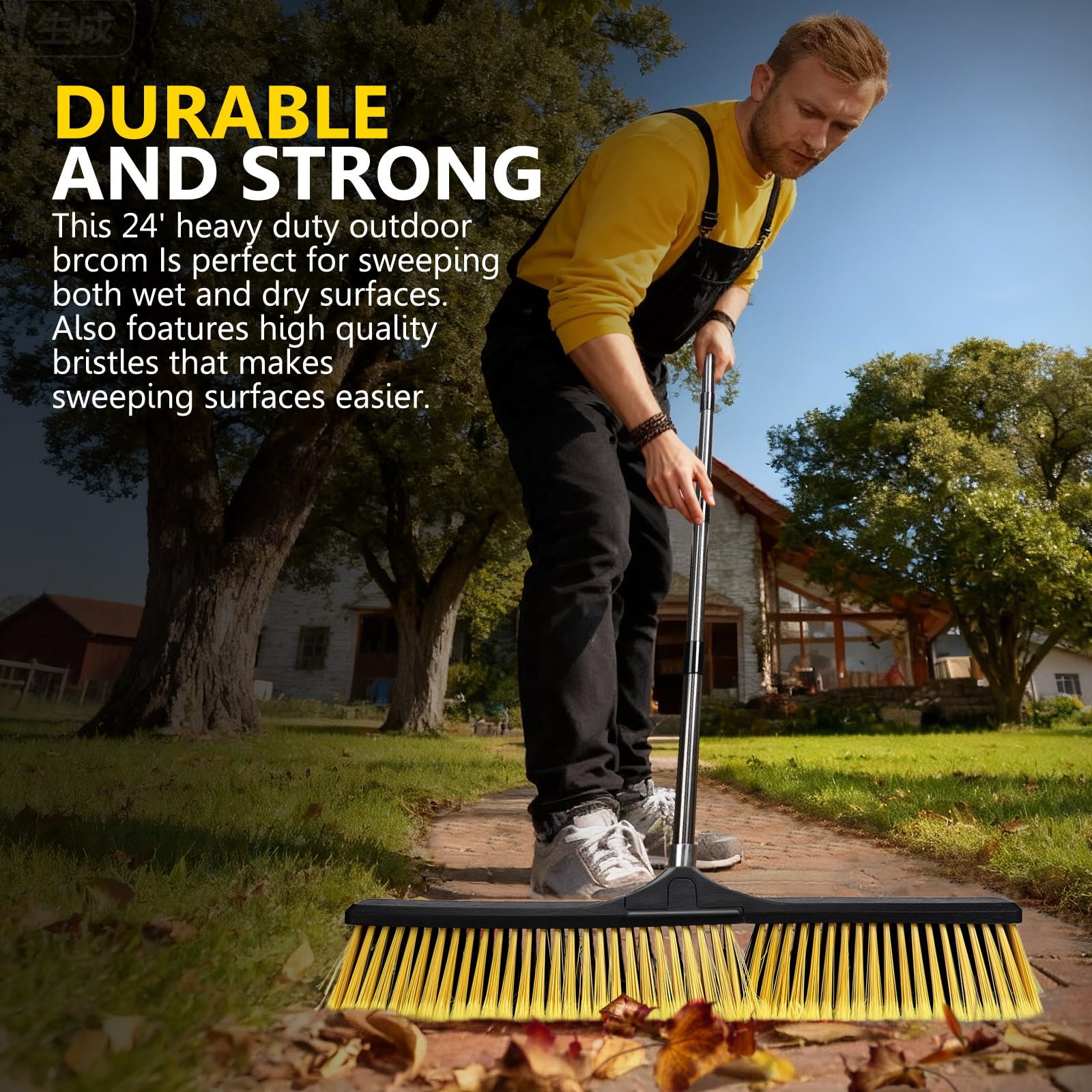 24.8 ” Push Broom