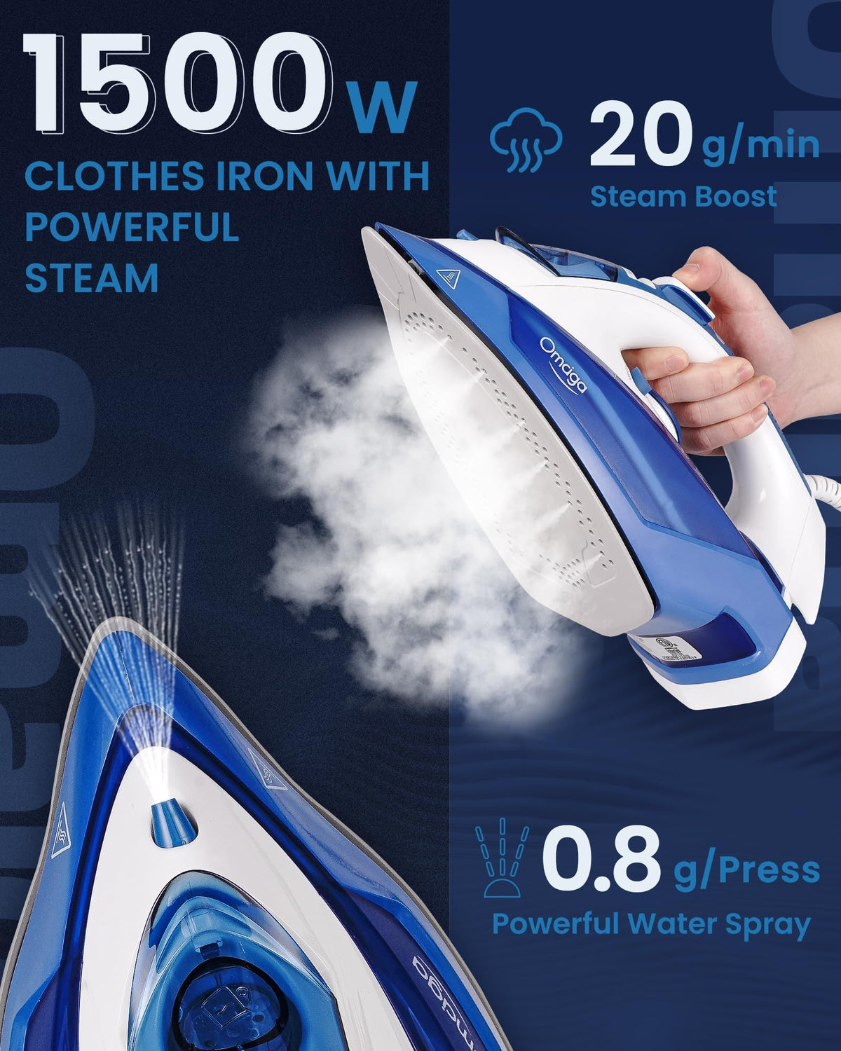Steam Iron for Clothes