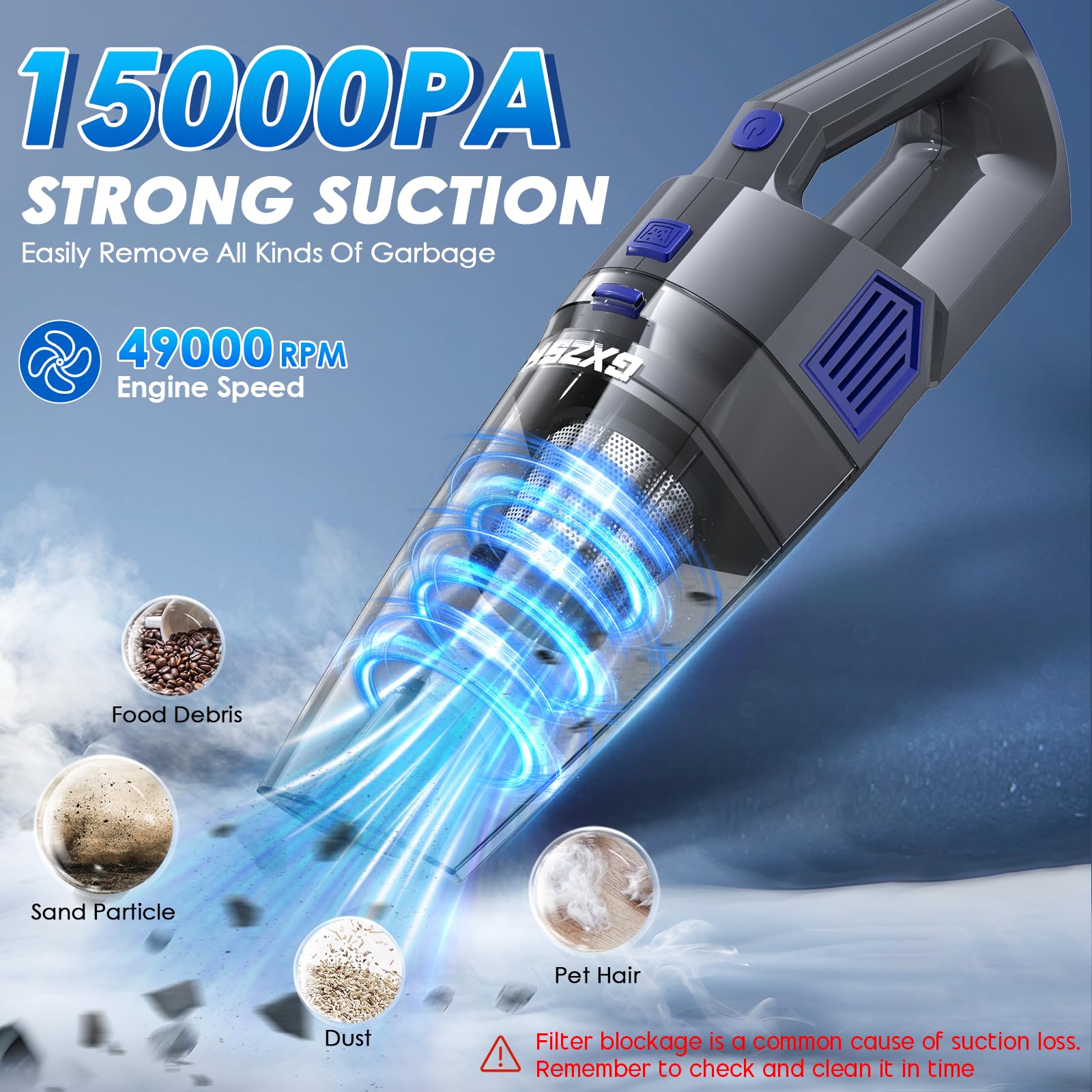 Handheld Vacuum Cordless