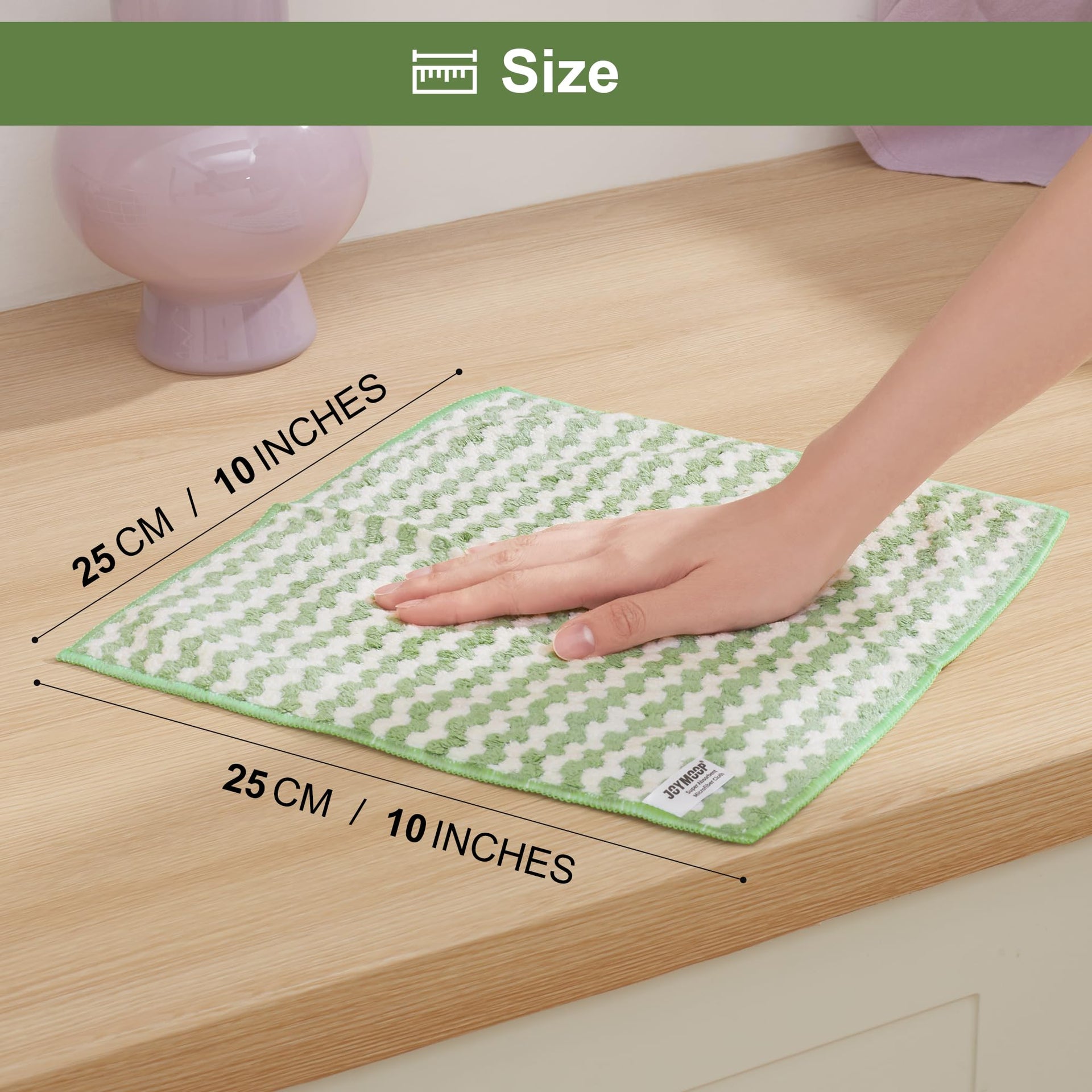Microfiber Cleaning Cloths (18 Count)
