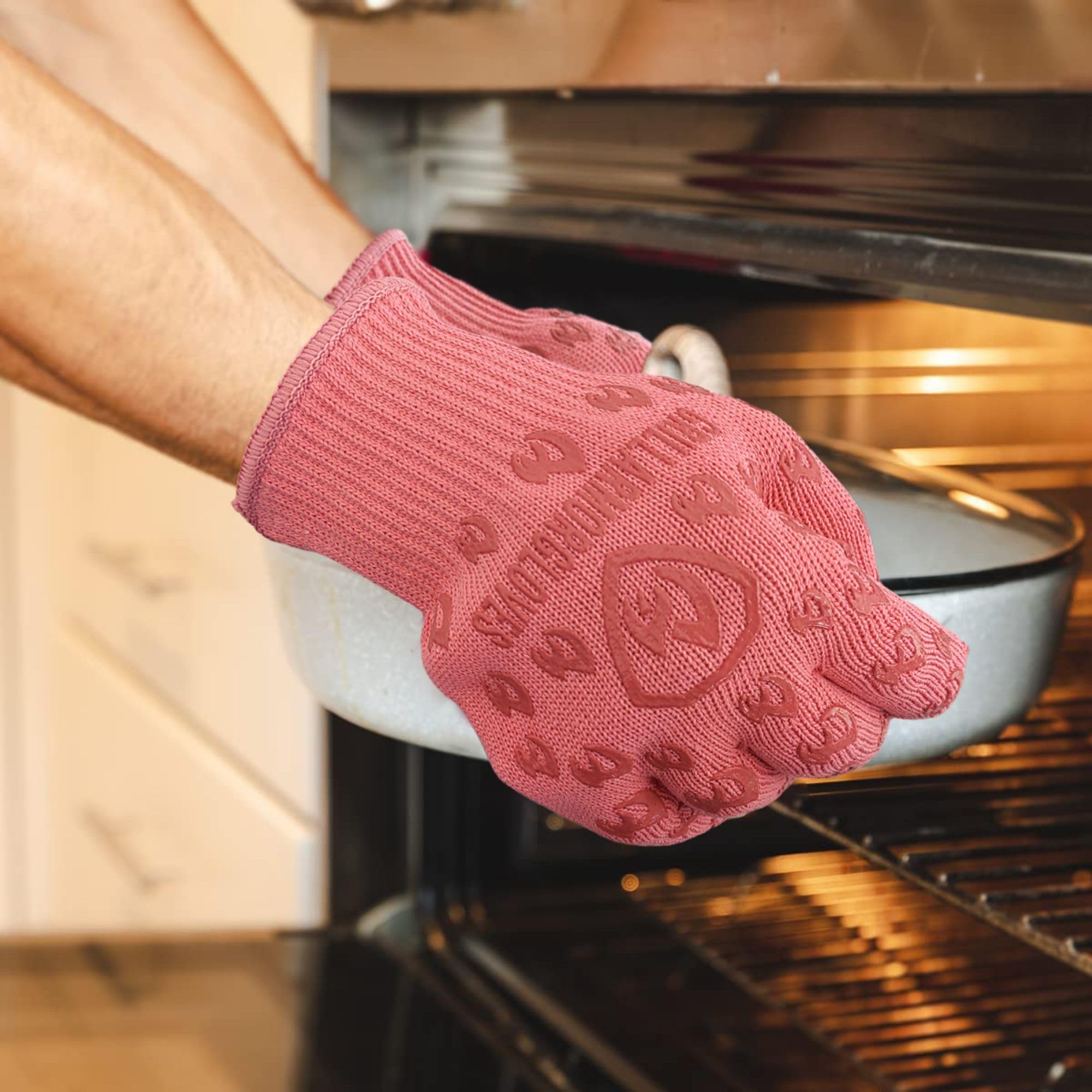 Grill Armor Oven Gloves with Fingers
