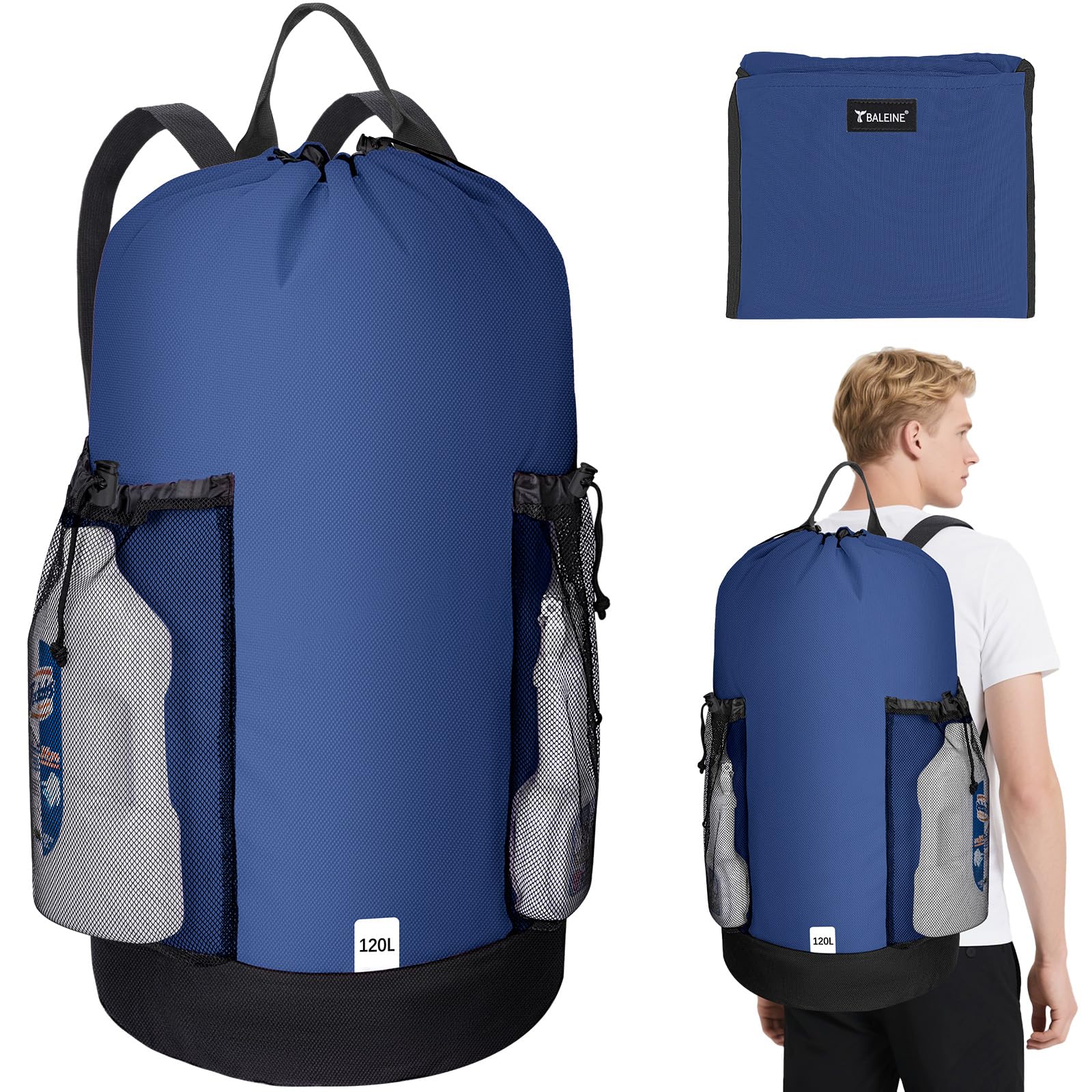 120L Laundry Bag Backpack