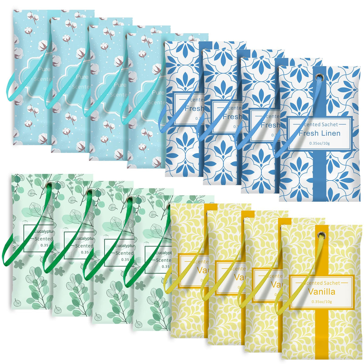 Sachets for Drawers and Closets (16 Count)
