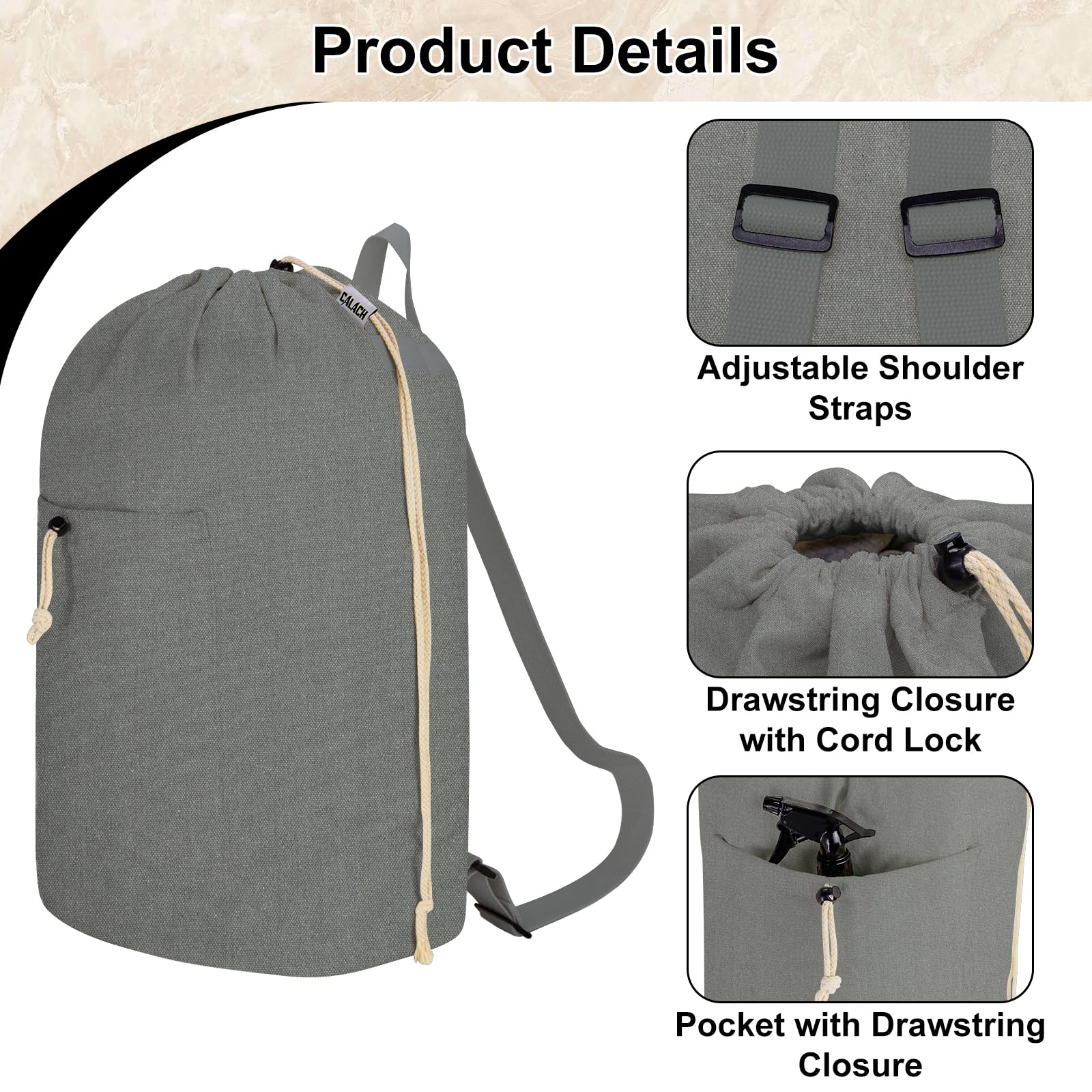 Laundry Bag Backpack