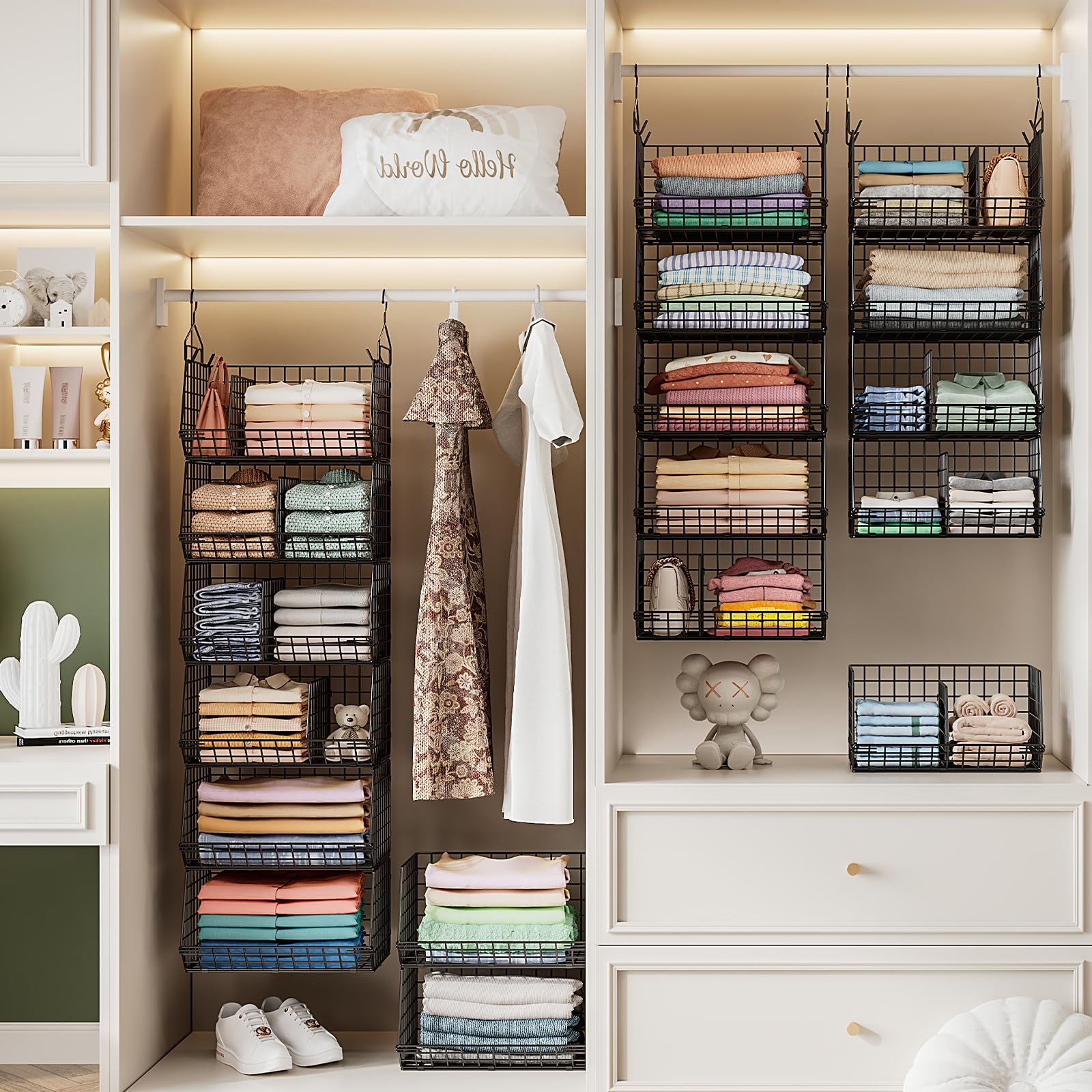 6 Tier Extra Large Hanging Storage Organizer