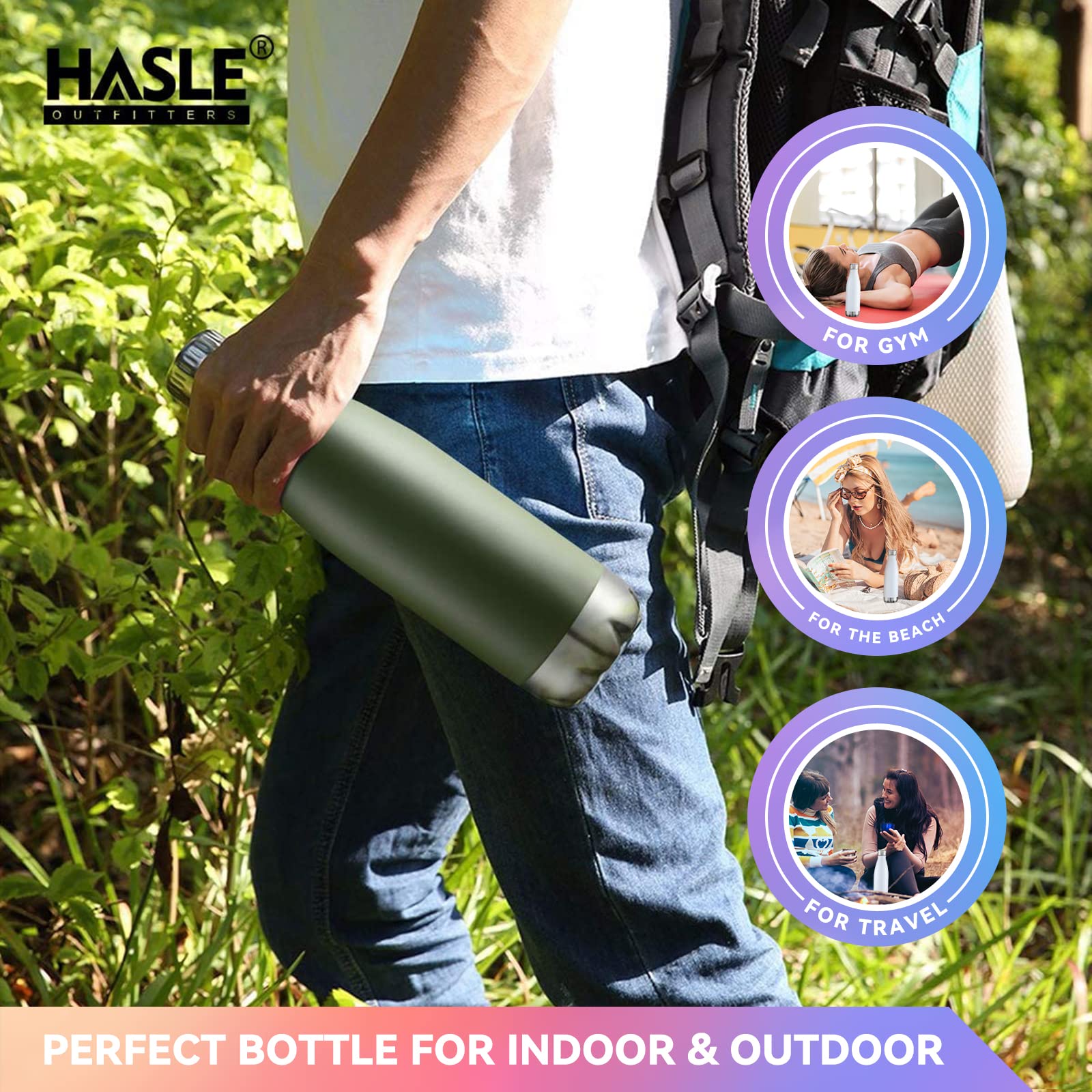 17oz Stainless Steel Water Bottles Bulk