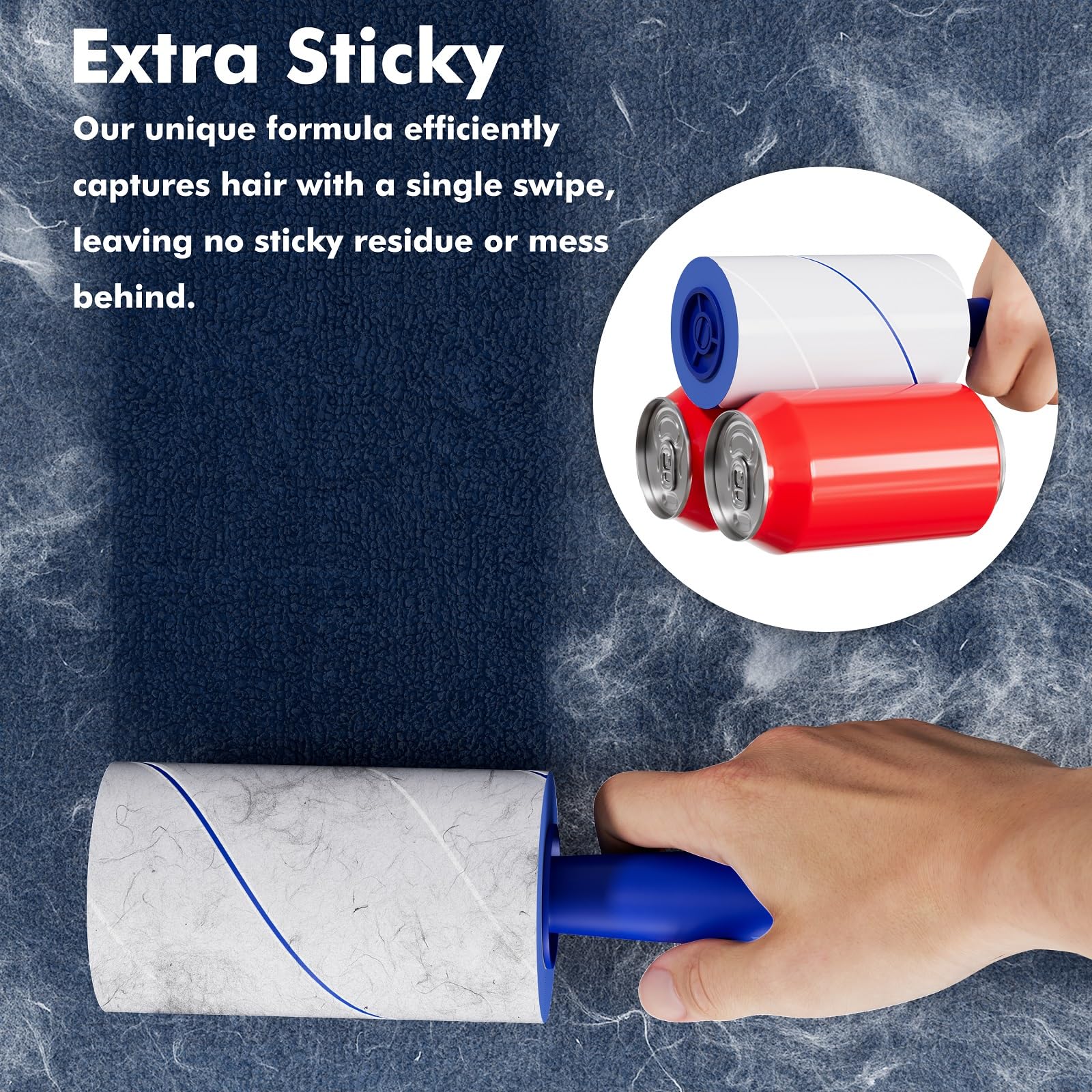 Lint Rollers for Pet Hair Extra Sticky