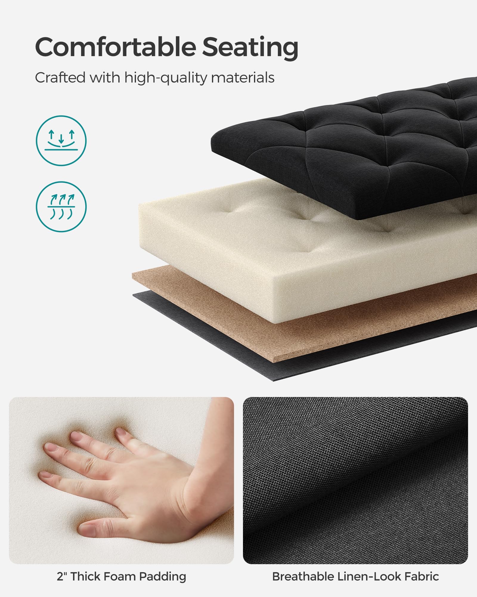 Storage Ottoman Bench