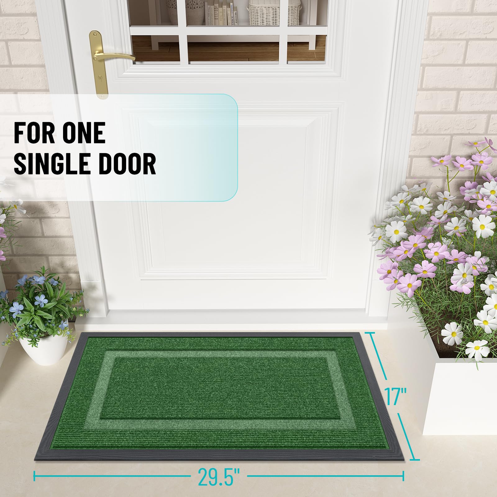 Front Door Mat Outside 29.5x17