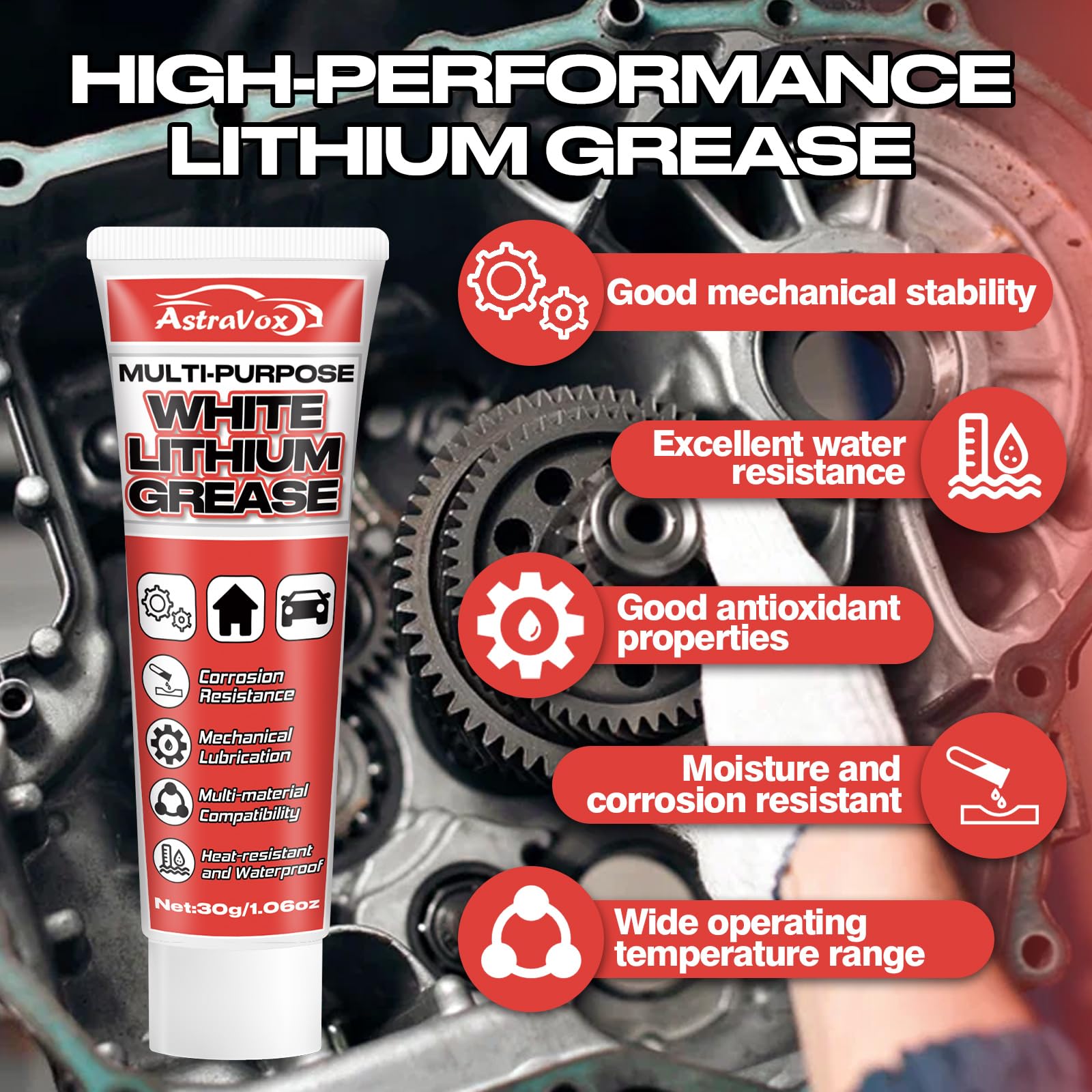 White Lithium Grease