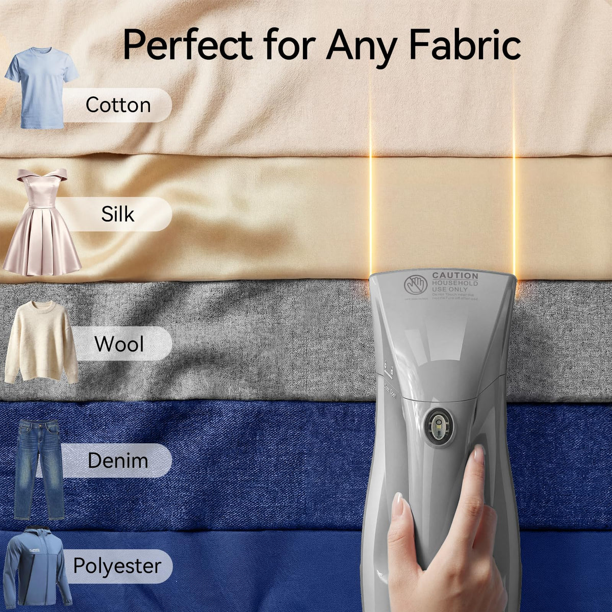 Upgraded Steamer for Clothes