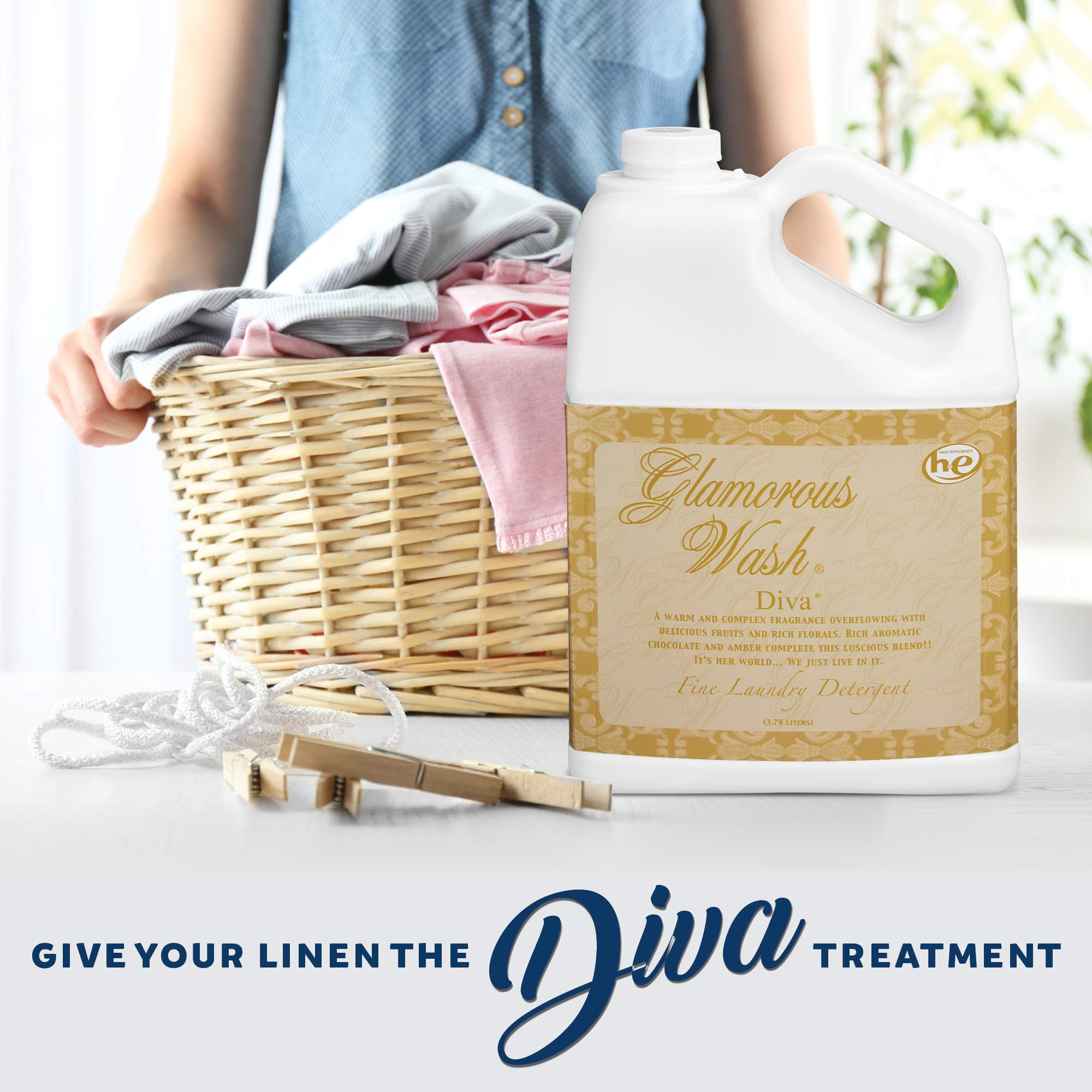 Tyler DIVA Glamorous Wash Laundry Detergent (127.8 Fl Oz)