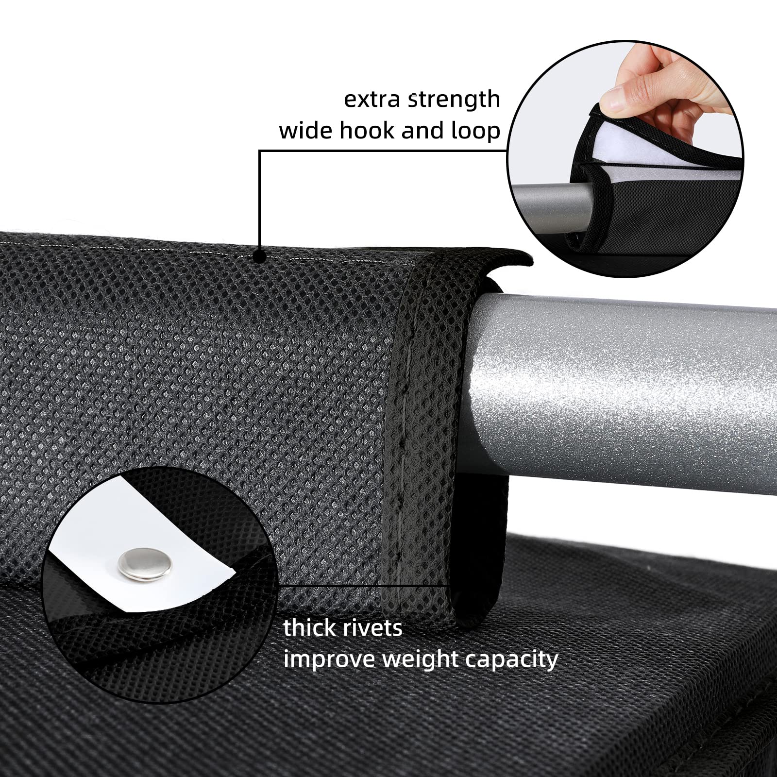 2 Packs Hanging Closet Organizer Stroage (2 Count)