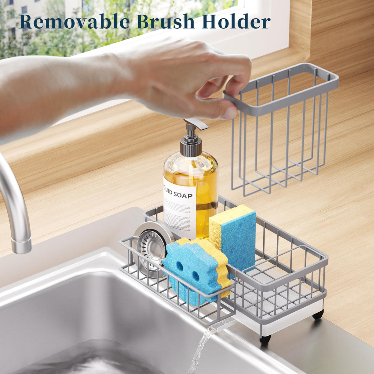 Sponge Holder for Kitchen Sink