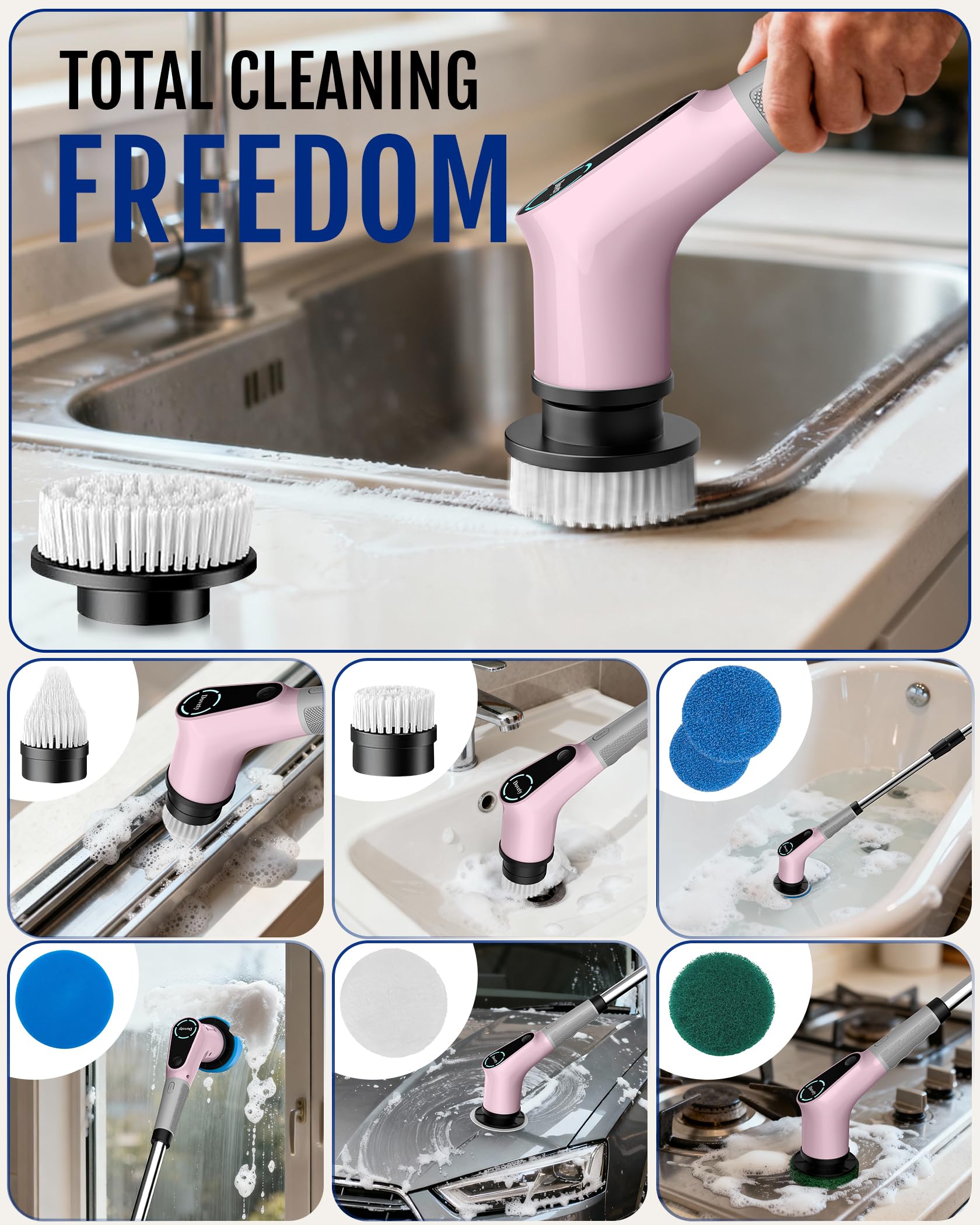 Electric Spin Scrubber