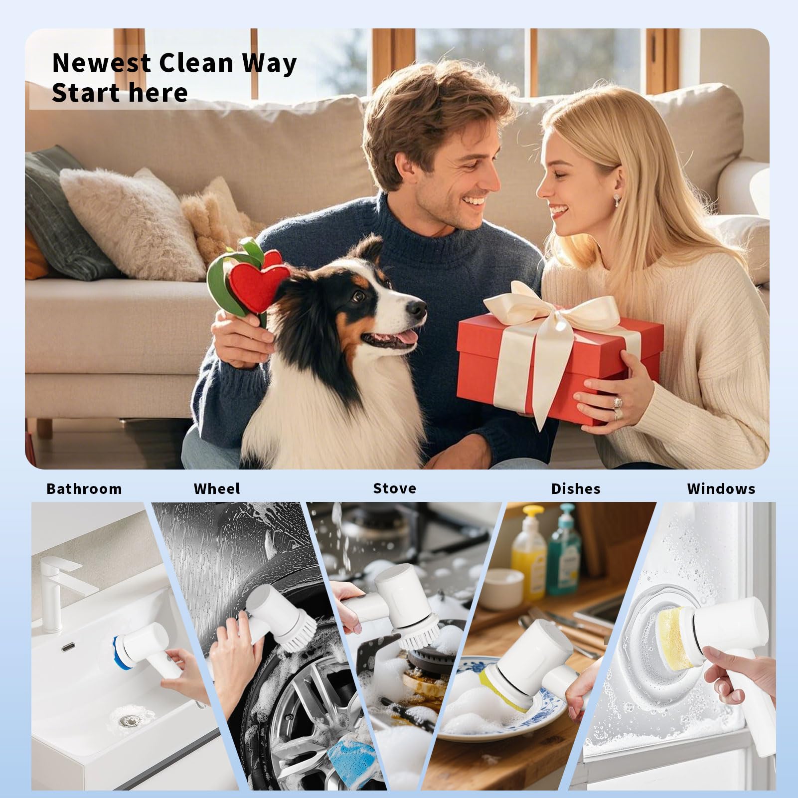 Electric Spin Scrubber