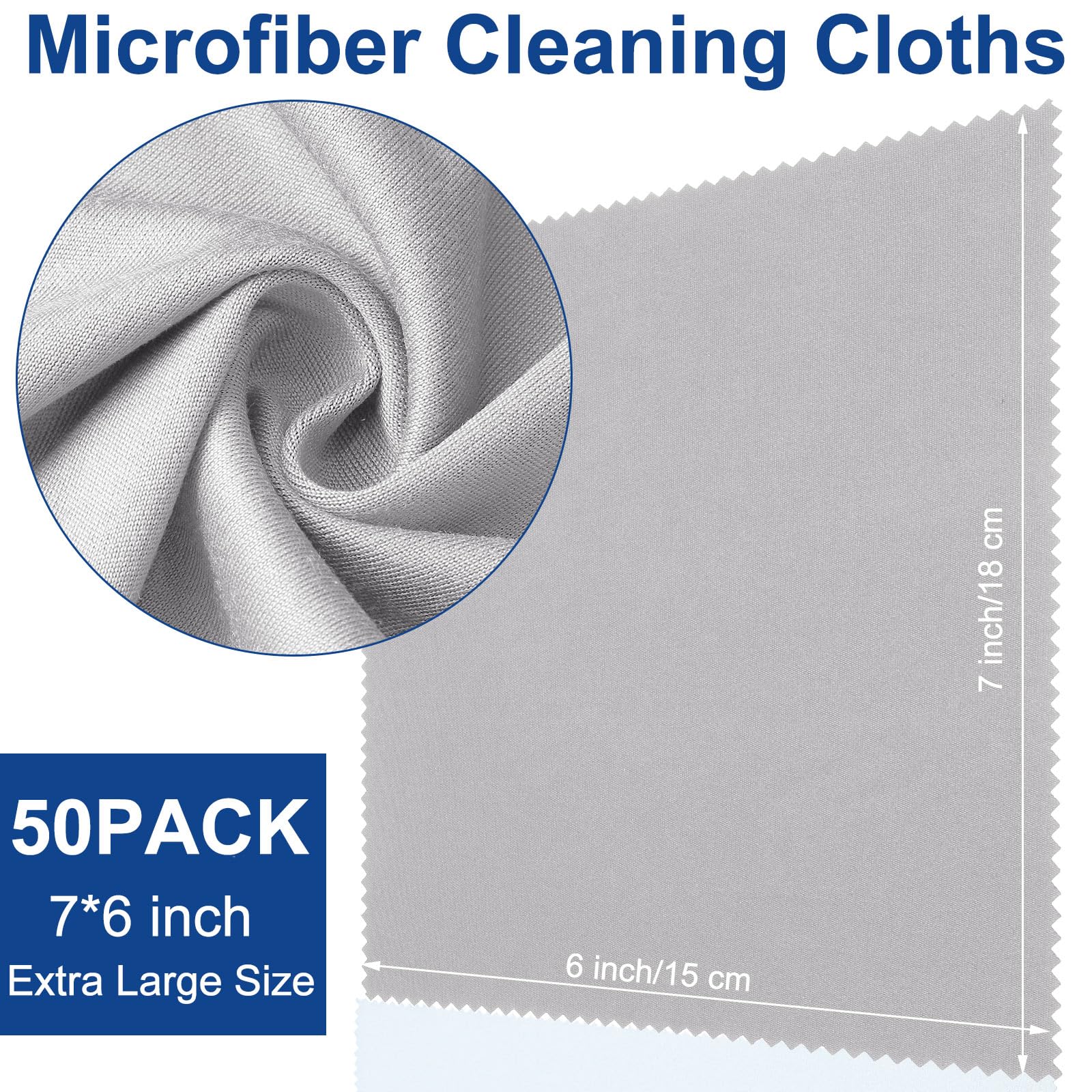 12 Pack Microfiber Cleaning Cloth (12 Count)