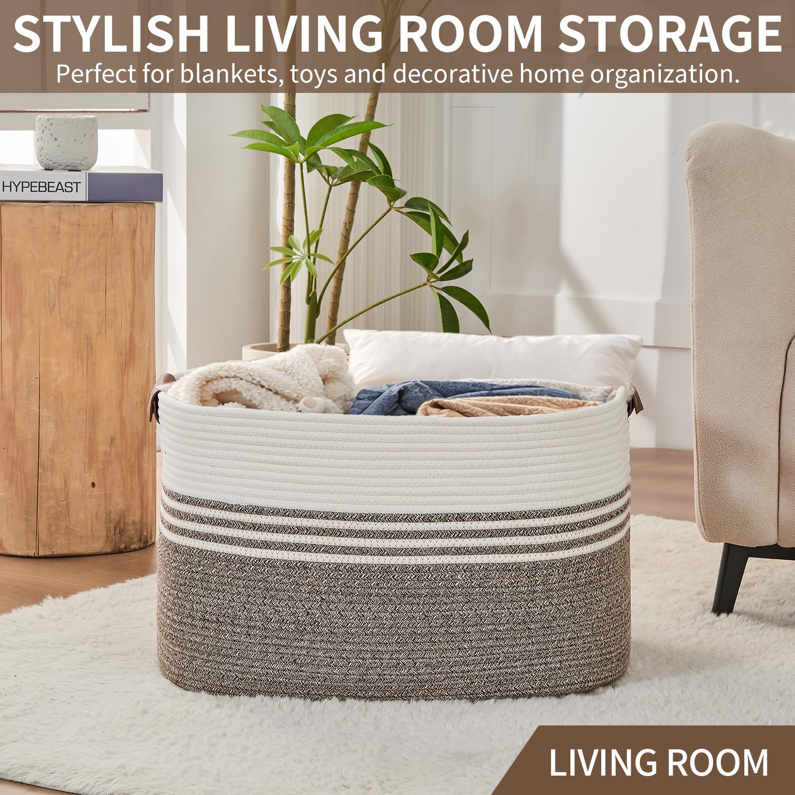 Laundry Hamper with Handles