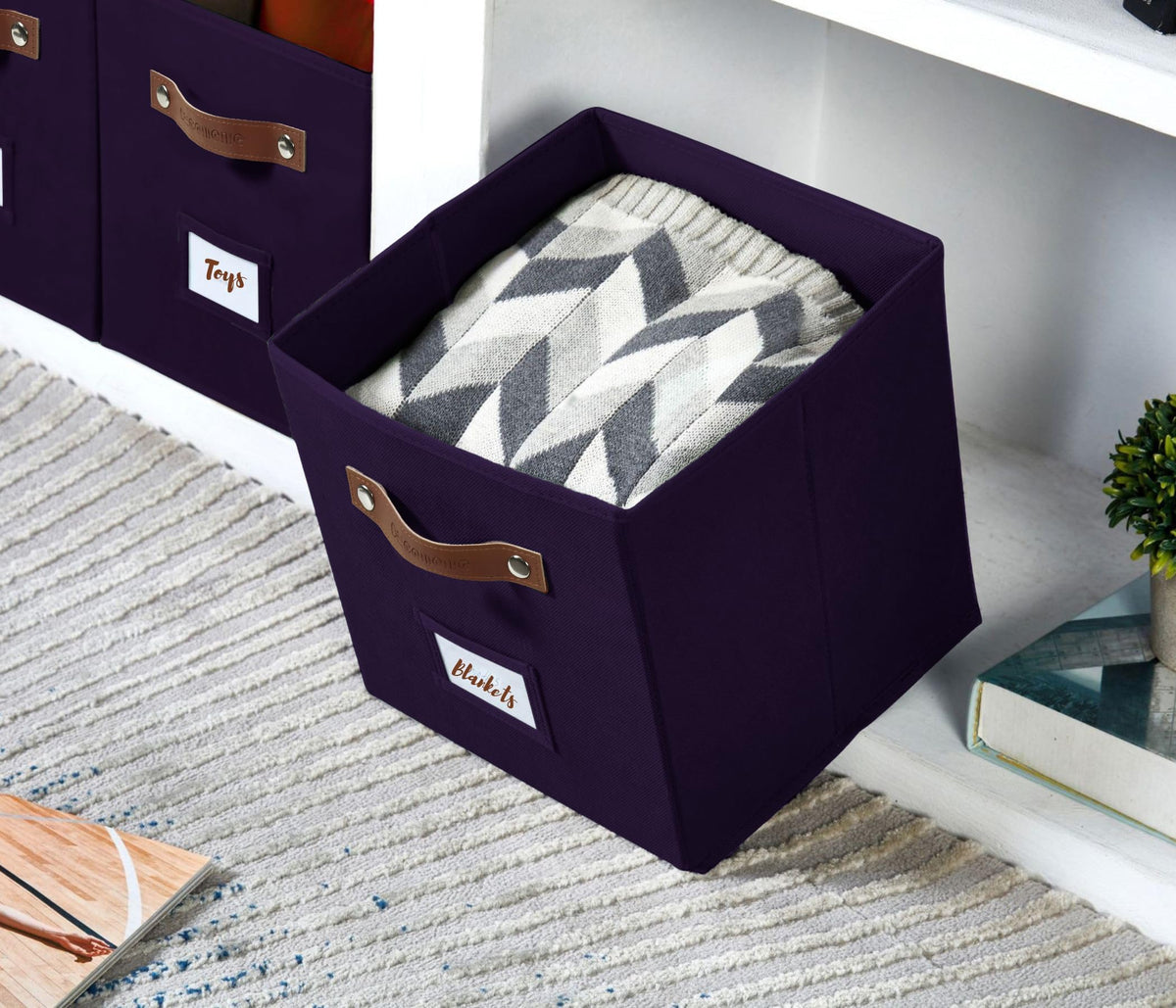 Storage Bins Storage Baskets for Shelves (4 Count)