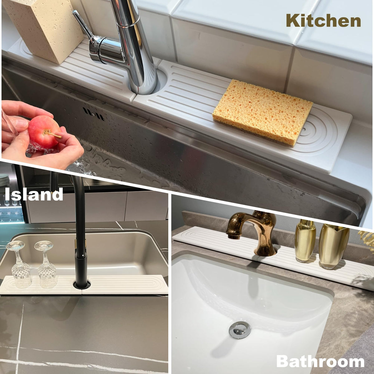 Faucet Mat for Kitchen Sink