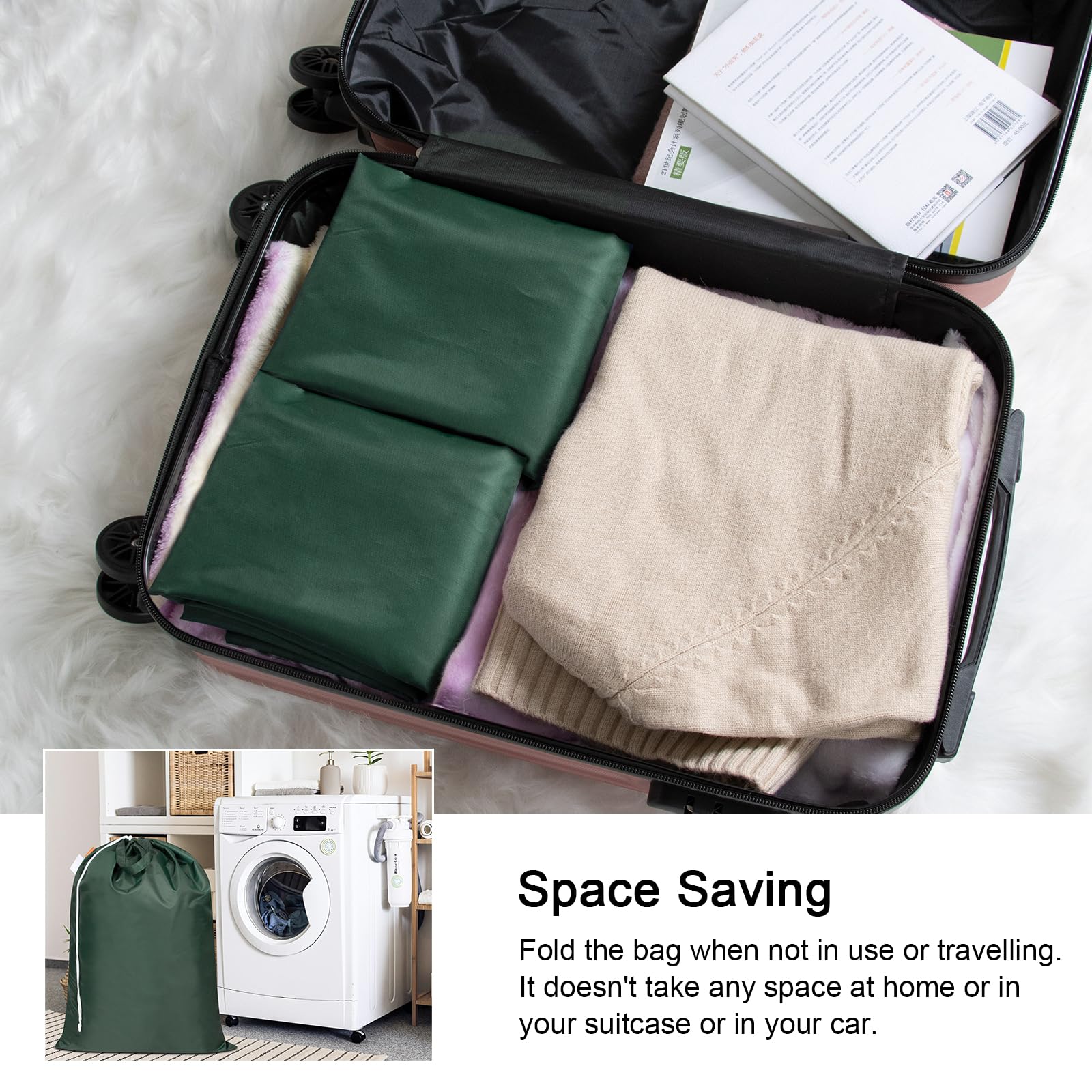 Extra Heavy Duty Laundry Bag with Handles