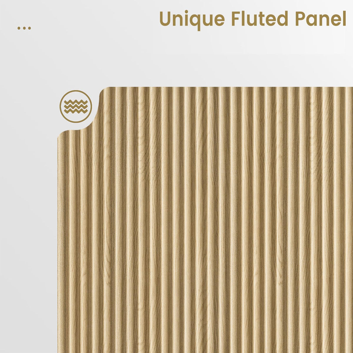 Fluted 9 Drawers Dresser