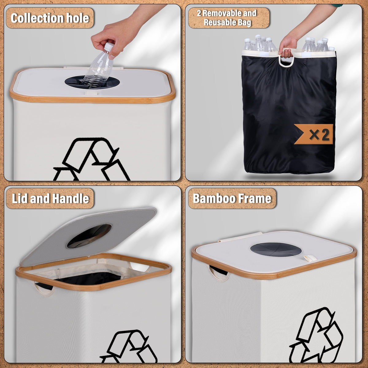 Recycling Bin 100L