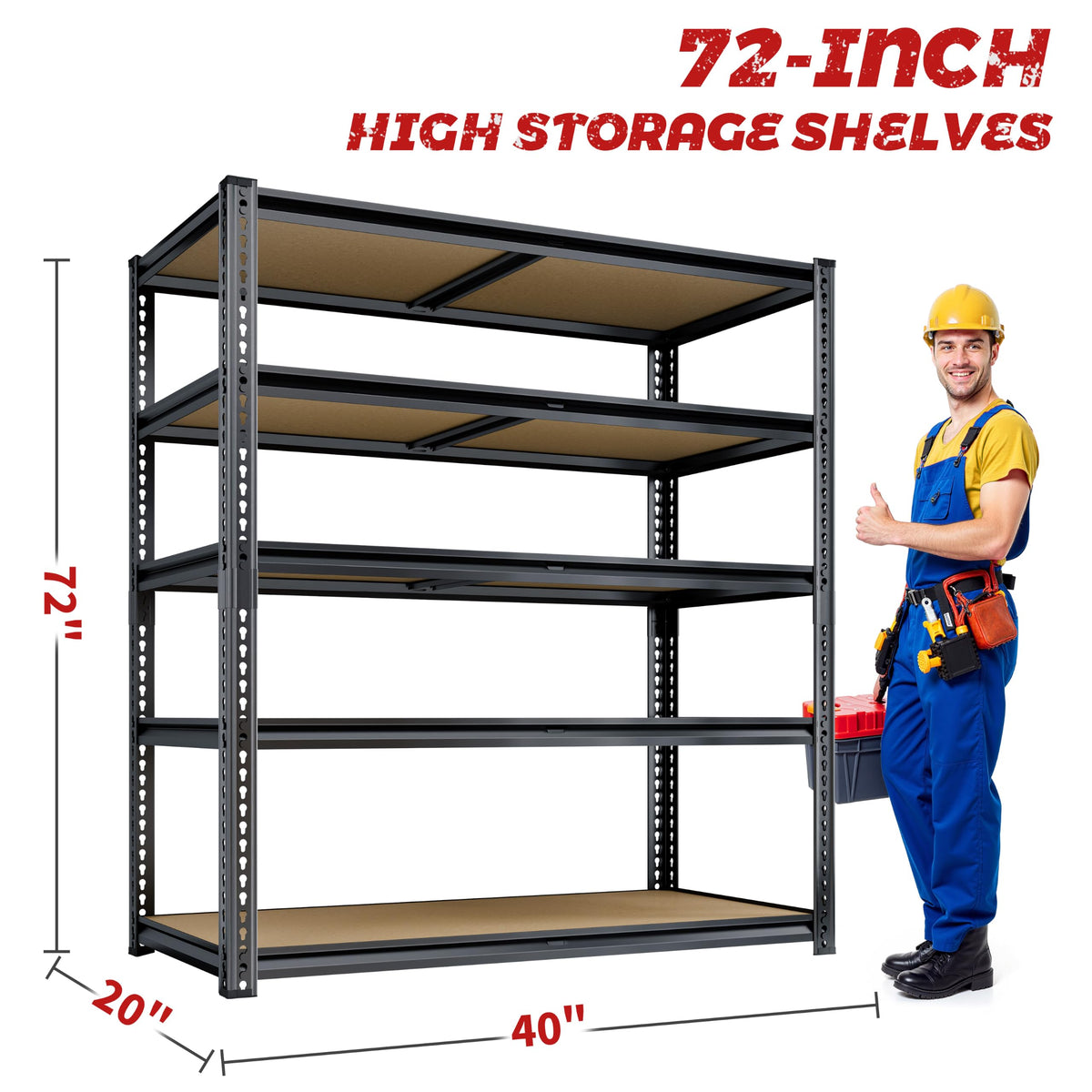 Storage Shelves (5 Count)