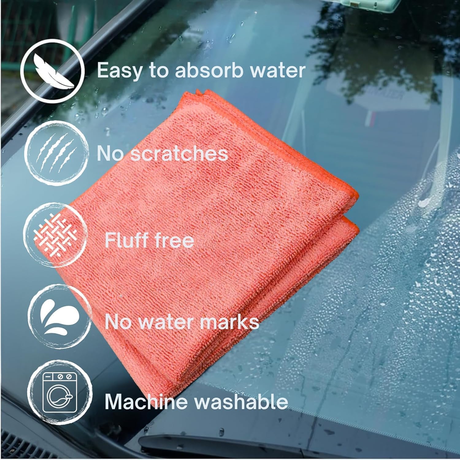 Single Microfiber Cleaning Cloth 40x40 cm