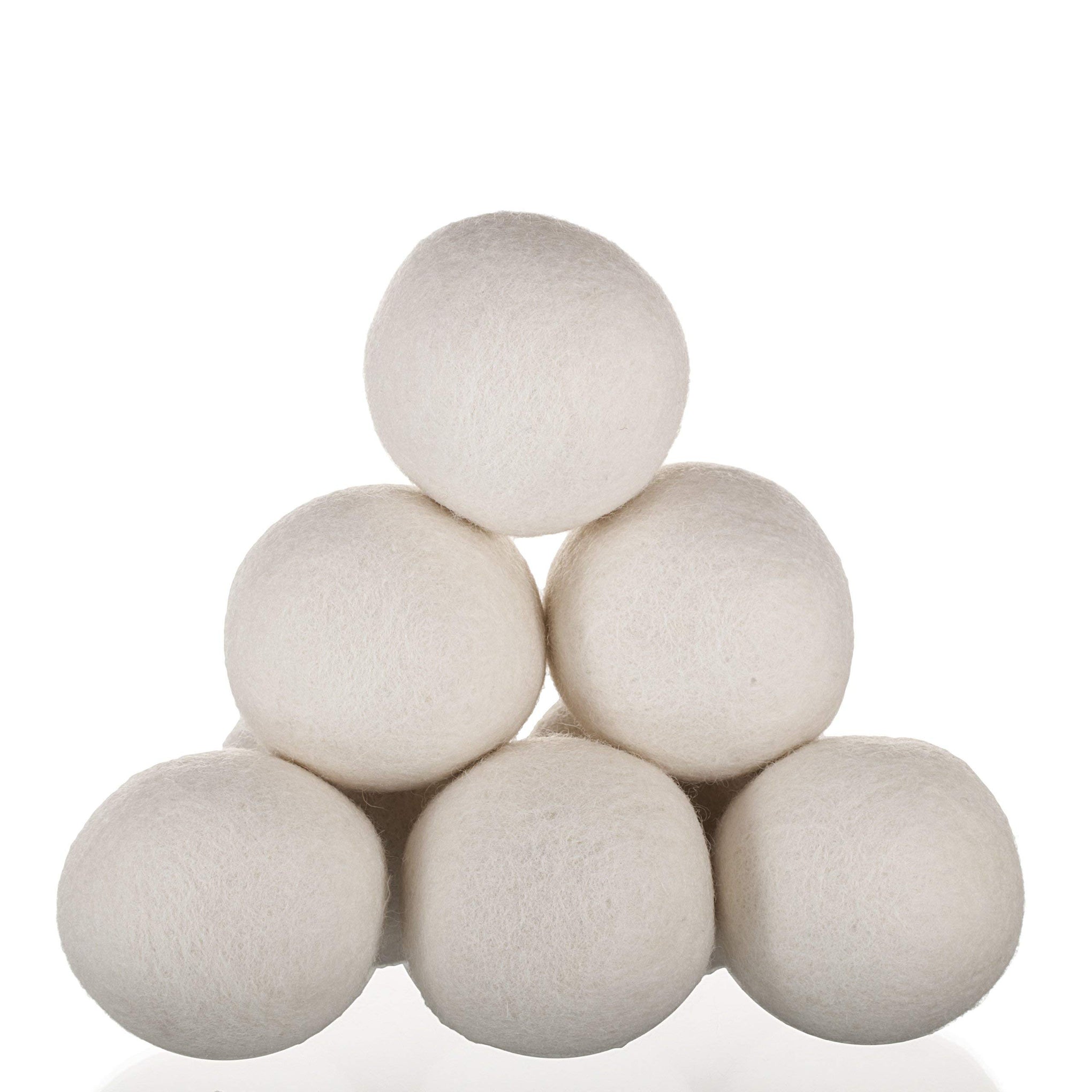 Wool Dryer Balls Organic (6 Count)
