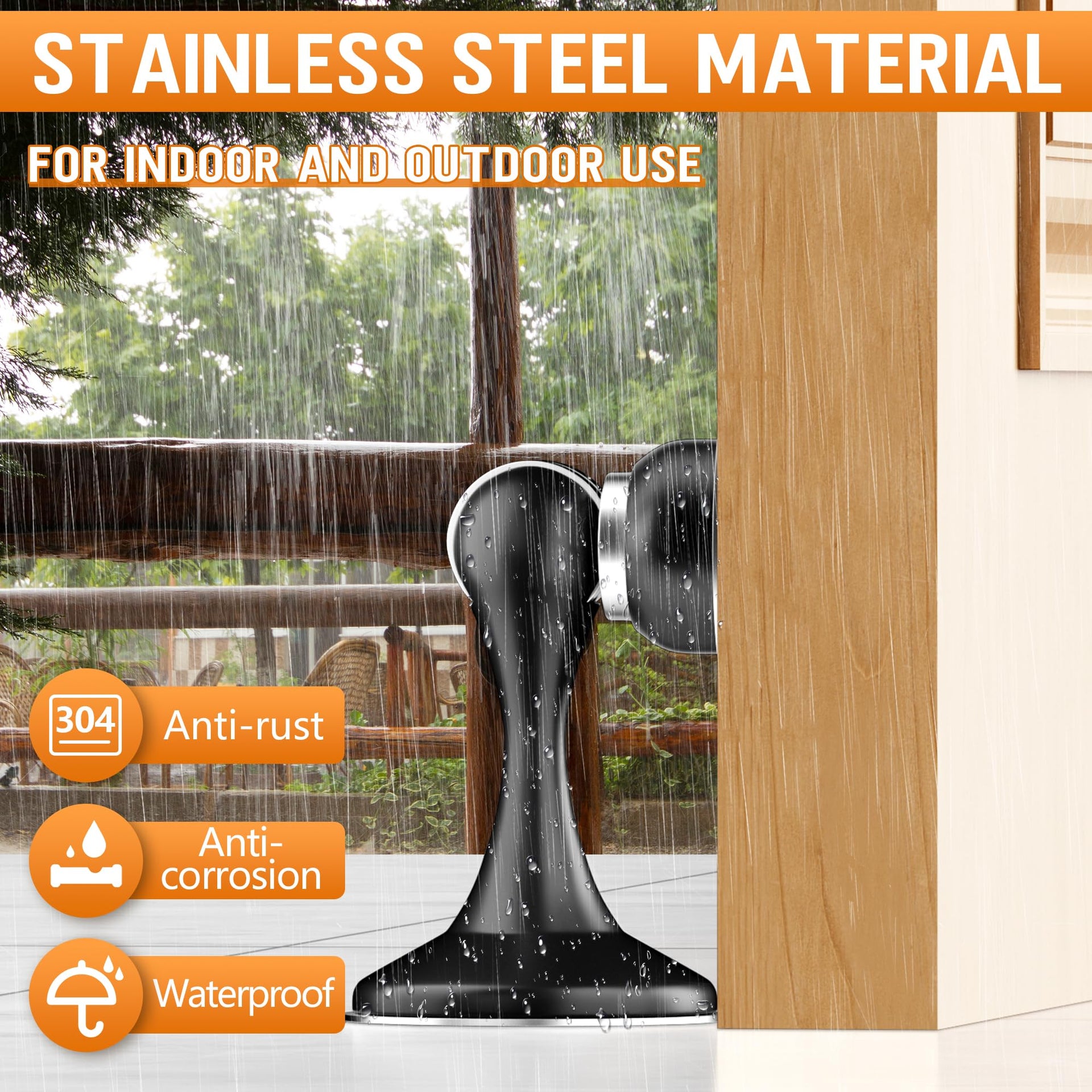 Magnetic Door Stoppers (4 Count)