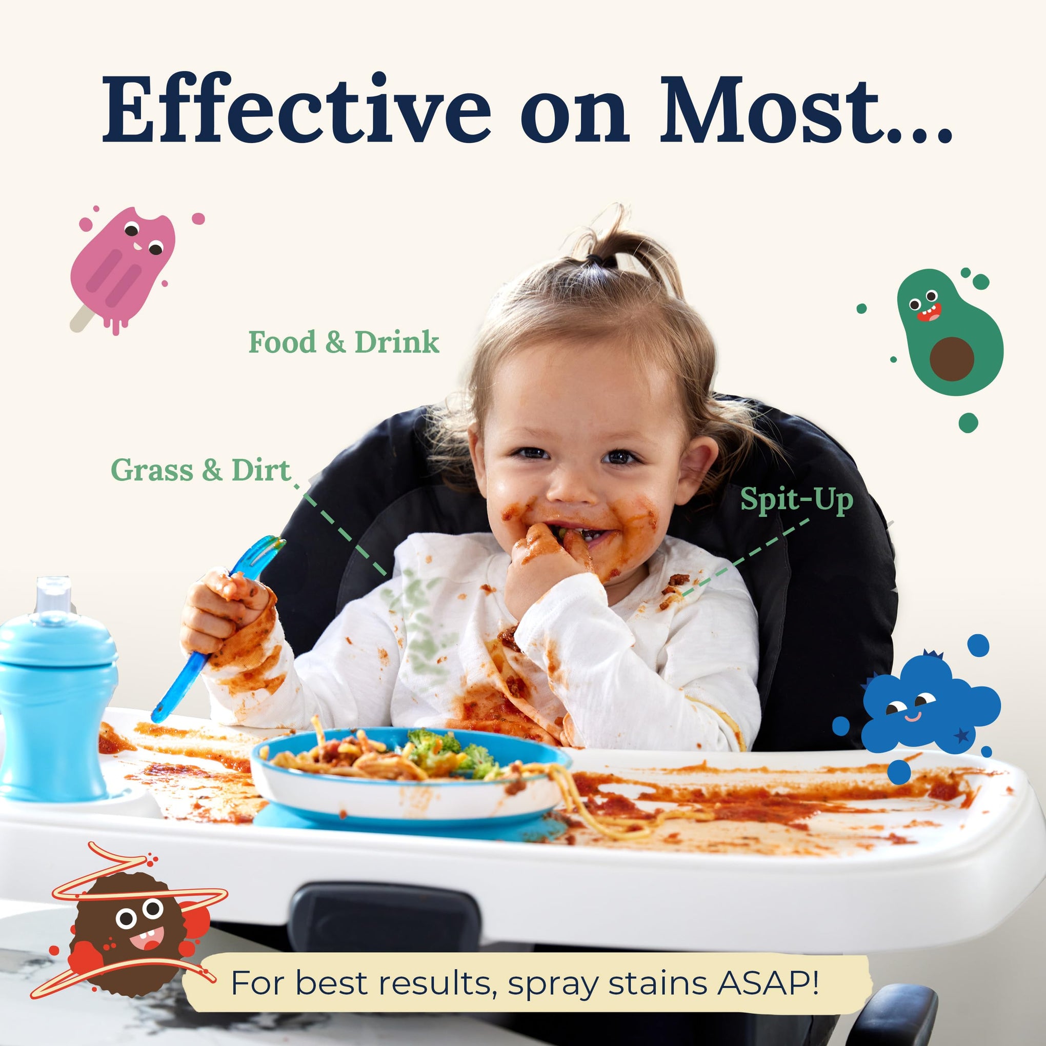 Messy Eater Stain Treater & Wipes Travel Kit (10 Count)